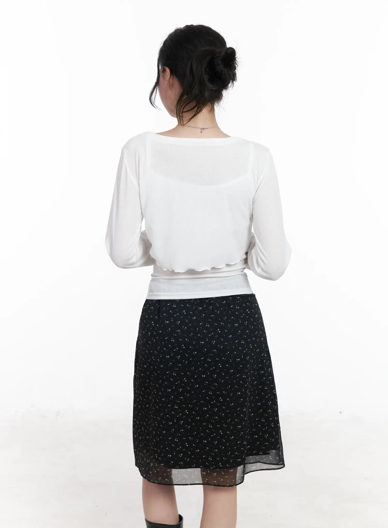 Chic Tie-Front Cardigan Set CA510 - Image 8