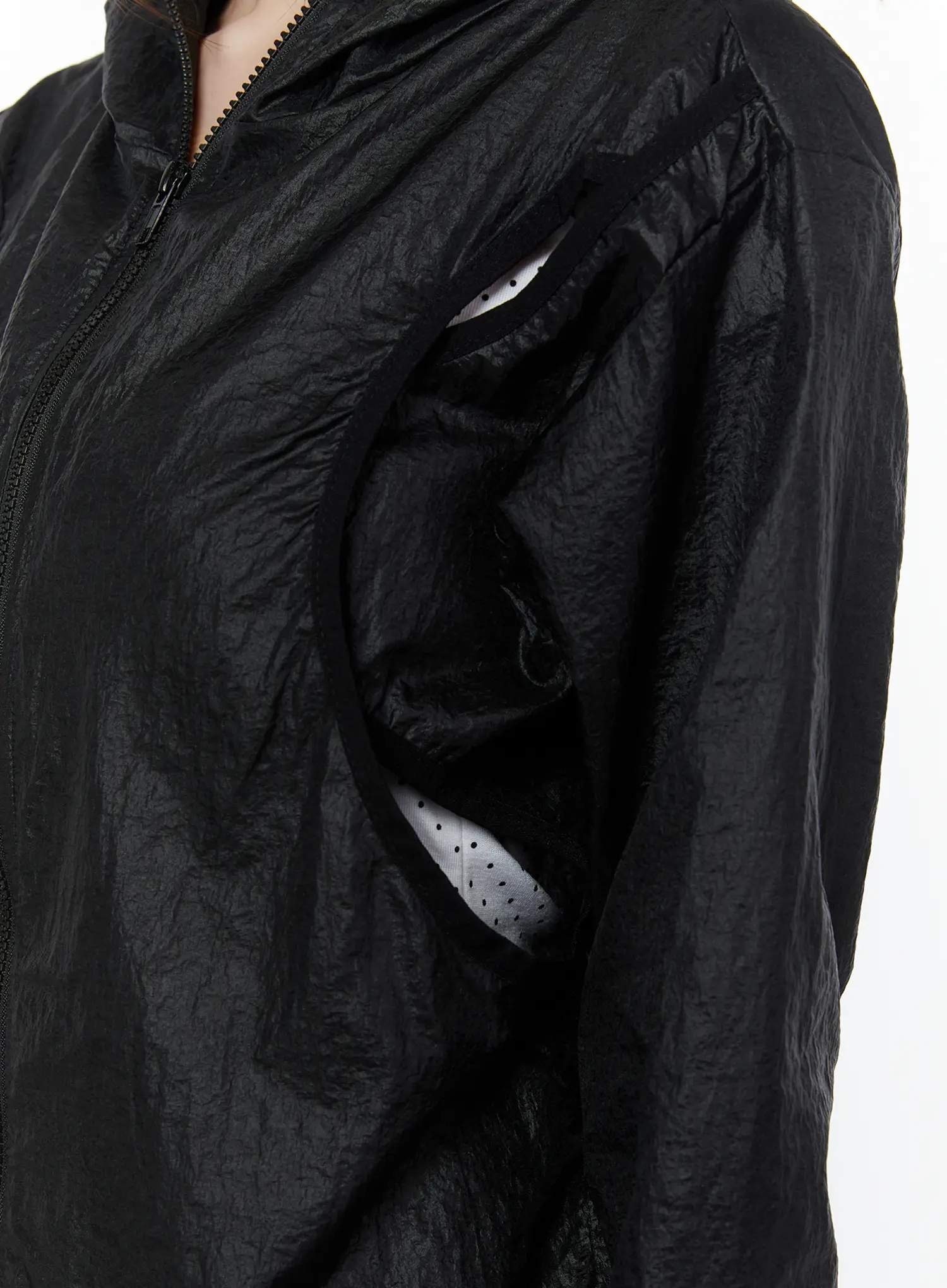 Chic Zip-Up Windbreaker Jacket CU508 - Image 4