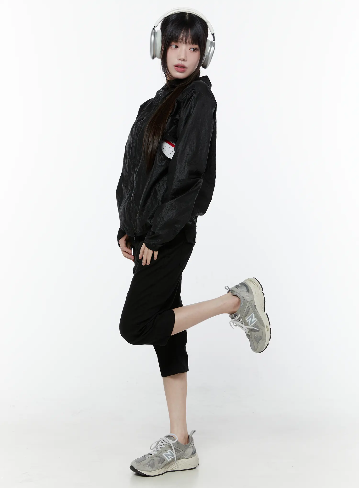 Chic Zip-Up Windbreaker Jacket CU508 - Image 6