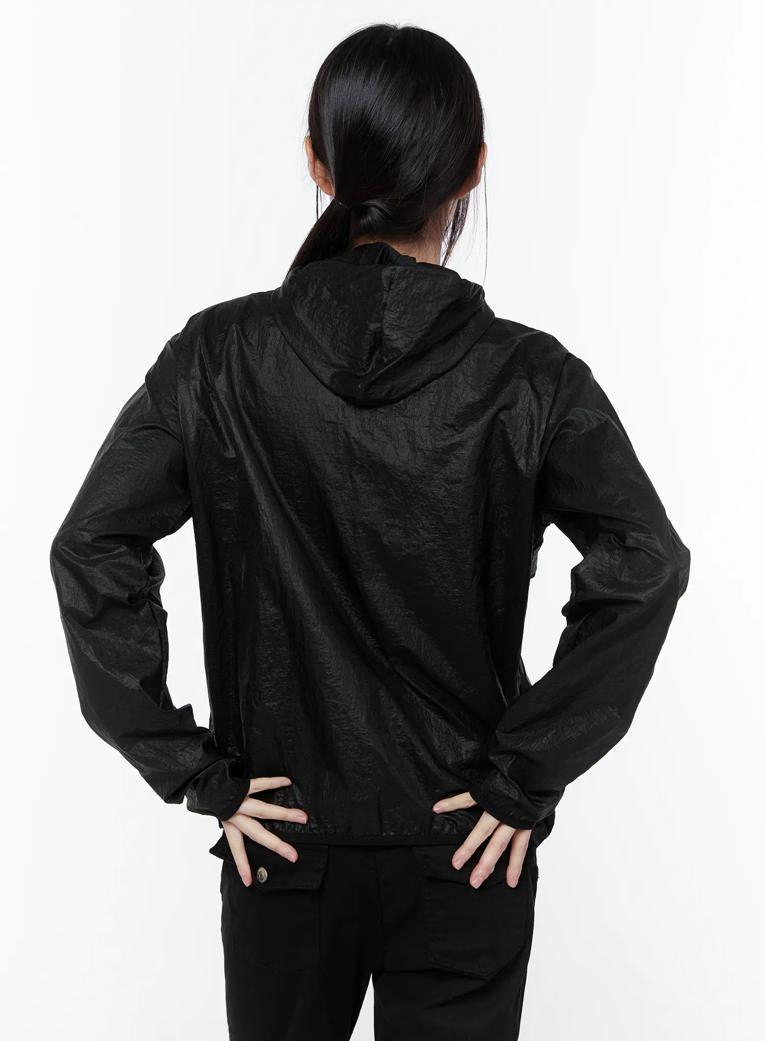 Chic Zip-Up Windbreaker Jacket CU508 - Image 7