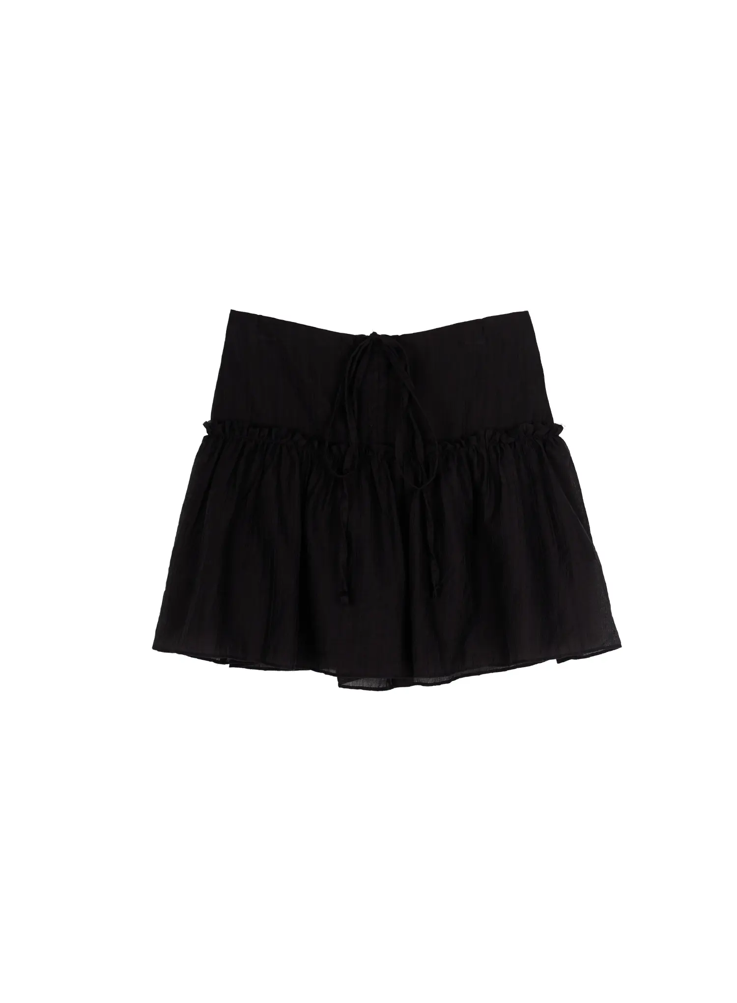 Chiffon Flare Mini Skirt CU526 - Image 12
