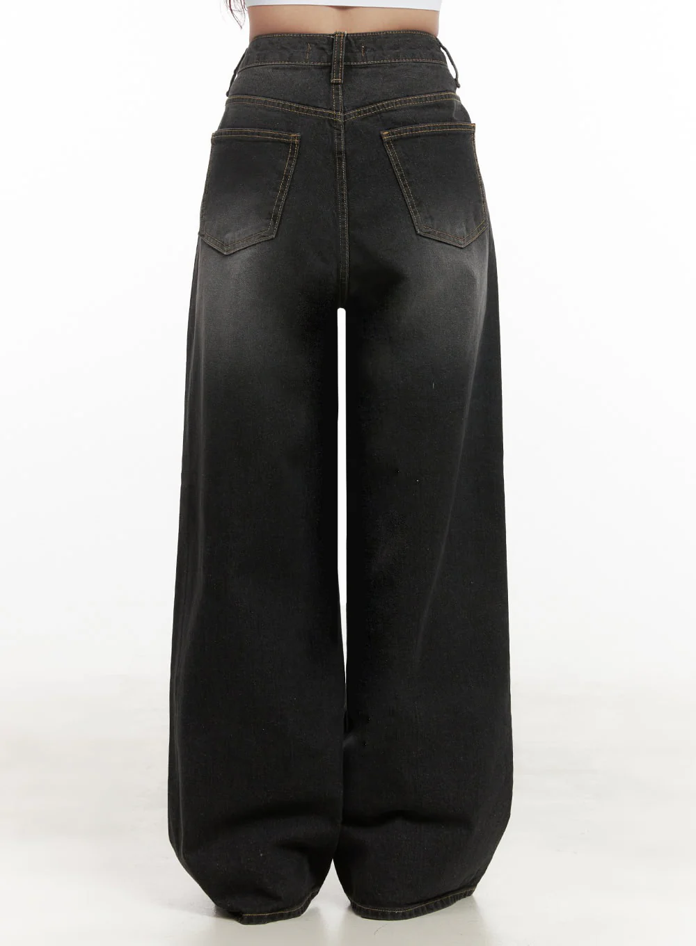 Christina Washed Baggy Jeans IJ510 - Image 6
