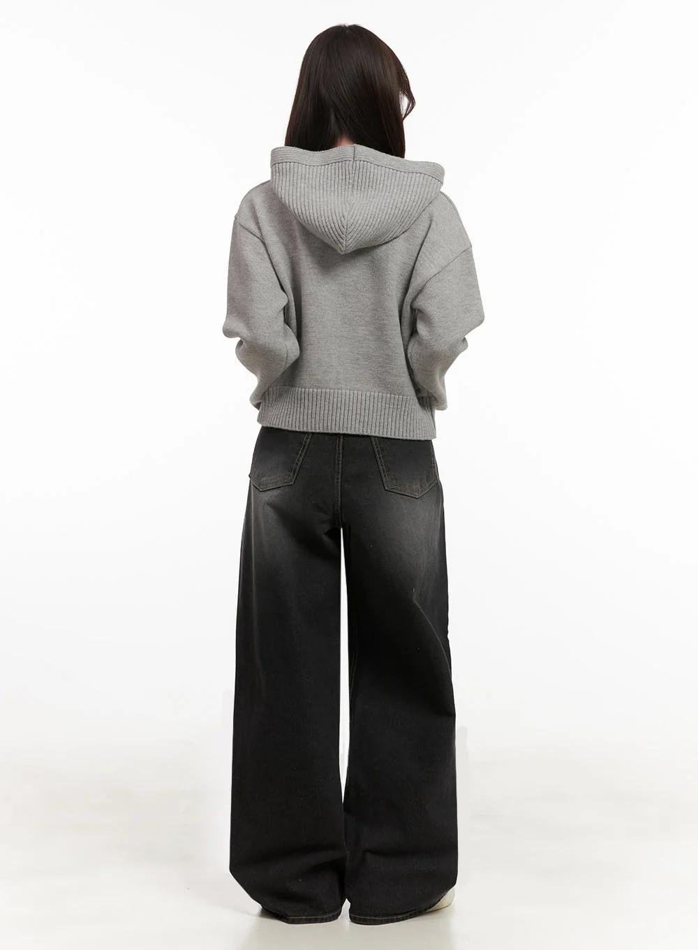Christina Washed Baggy Jeans IJ510 - Image 8