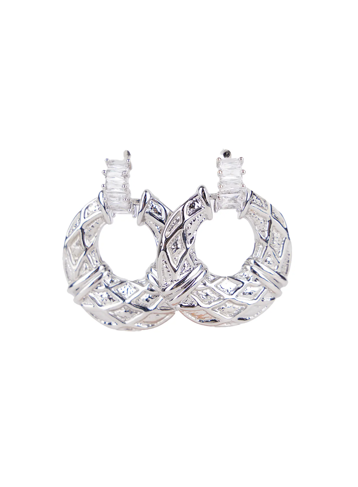 Chunky Boho Hoop Earrings CS518 - Image 5