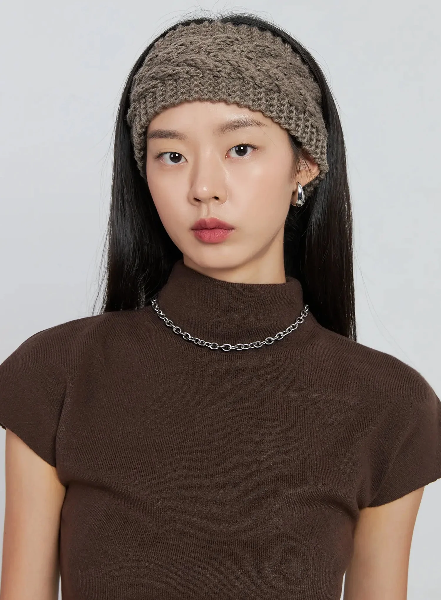 Chunky Knit Headband IO530 - Image 9