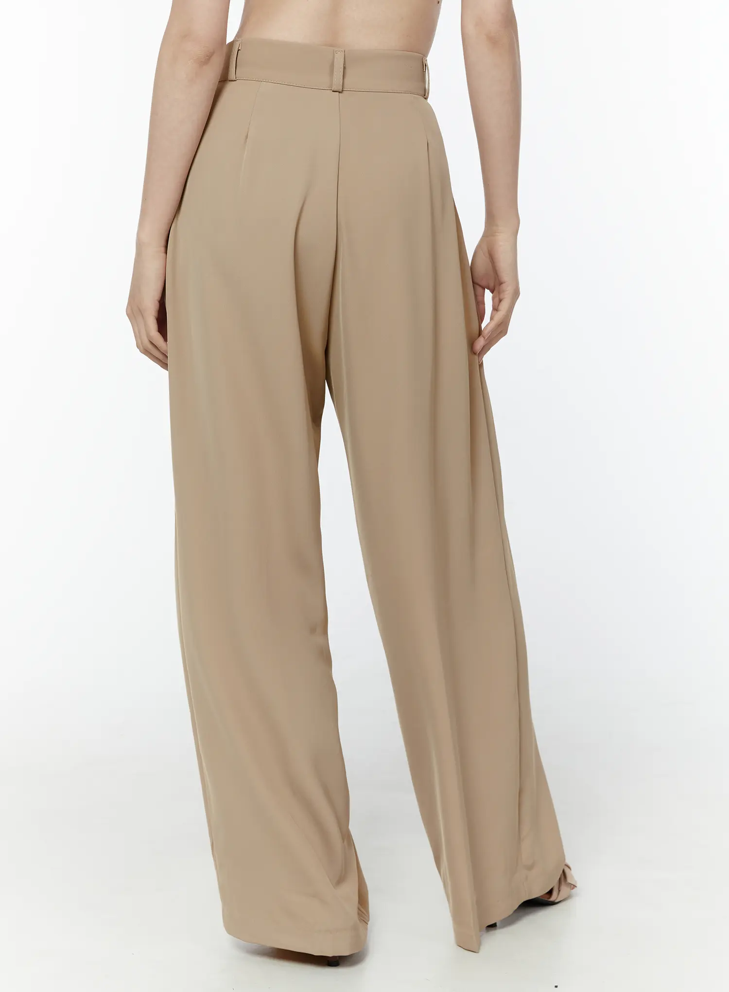 Classic High-Waist Pintuck Slacks IU503 - Image 9