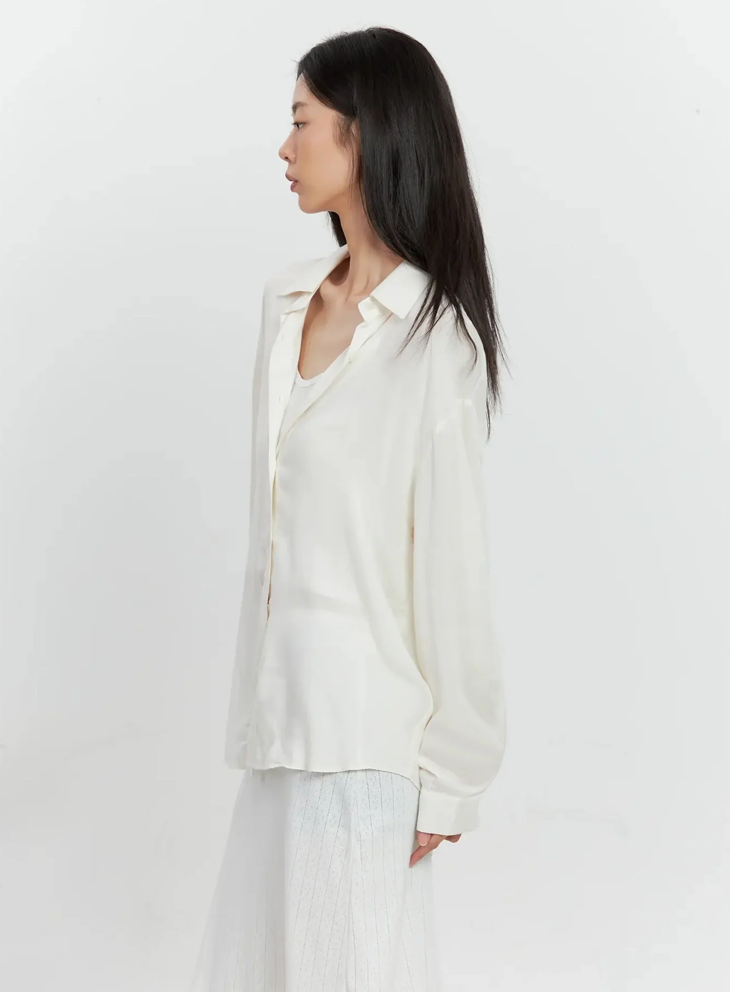 Classic Long-Sleeve Button-Up IL528 - Image 11