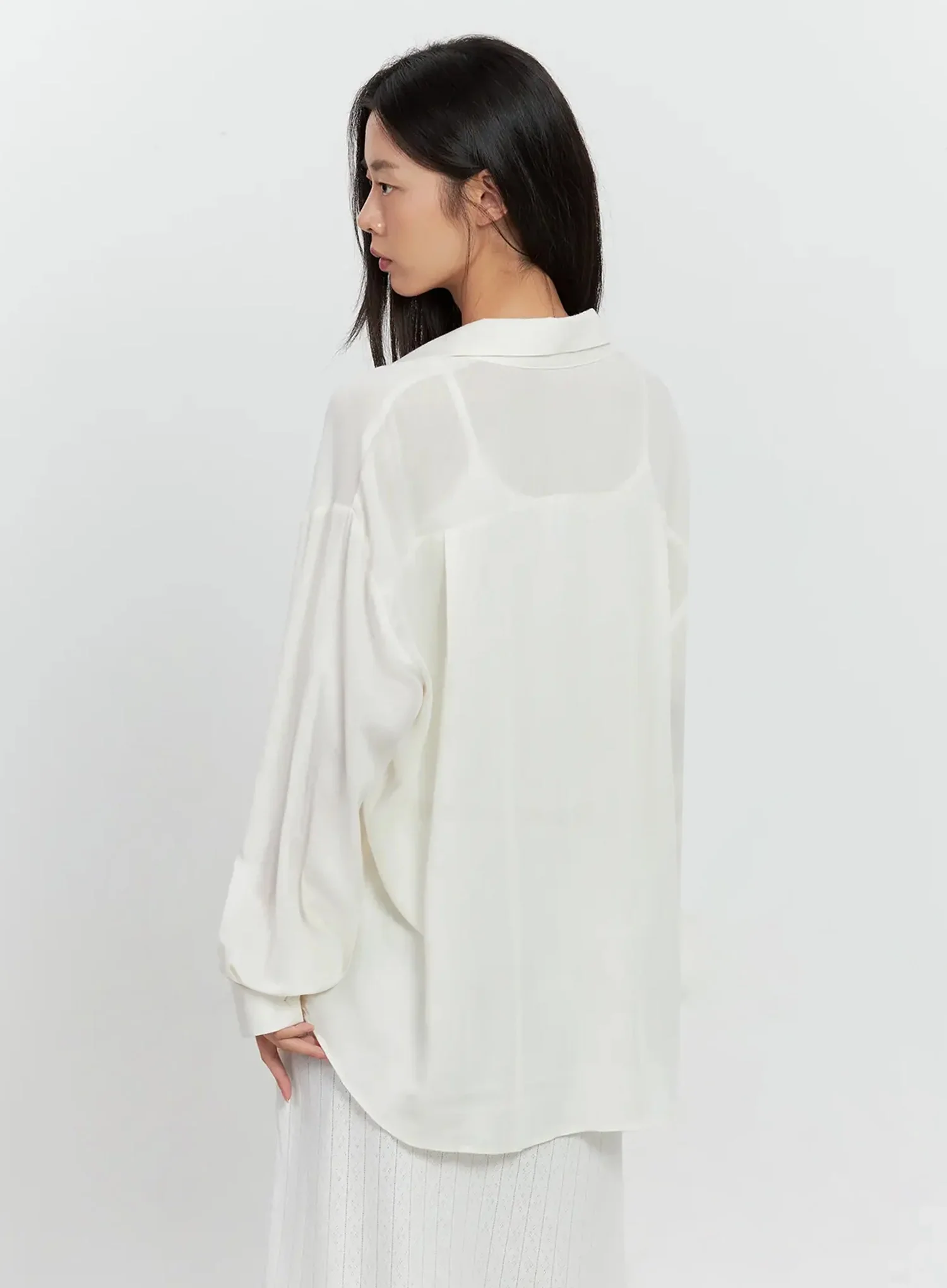 Classic Long-Sleeve Button-Up IL528 - Image 12