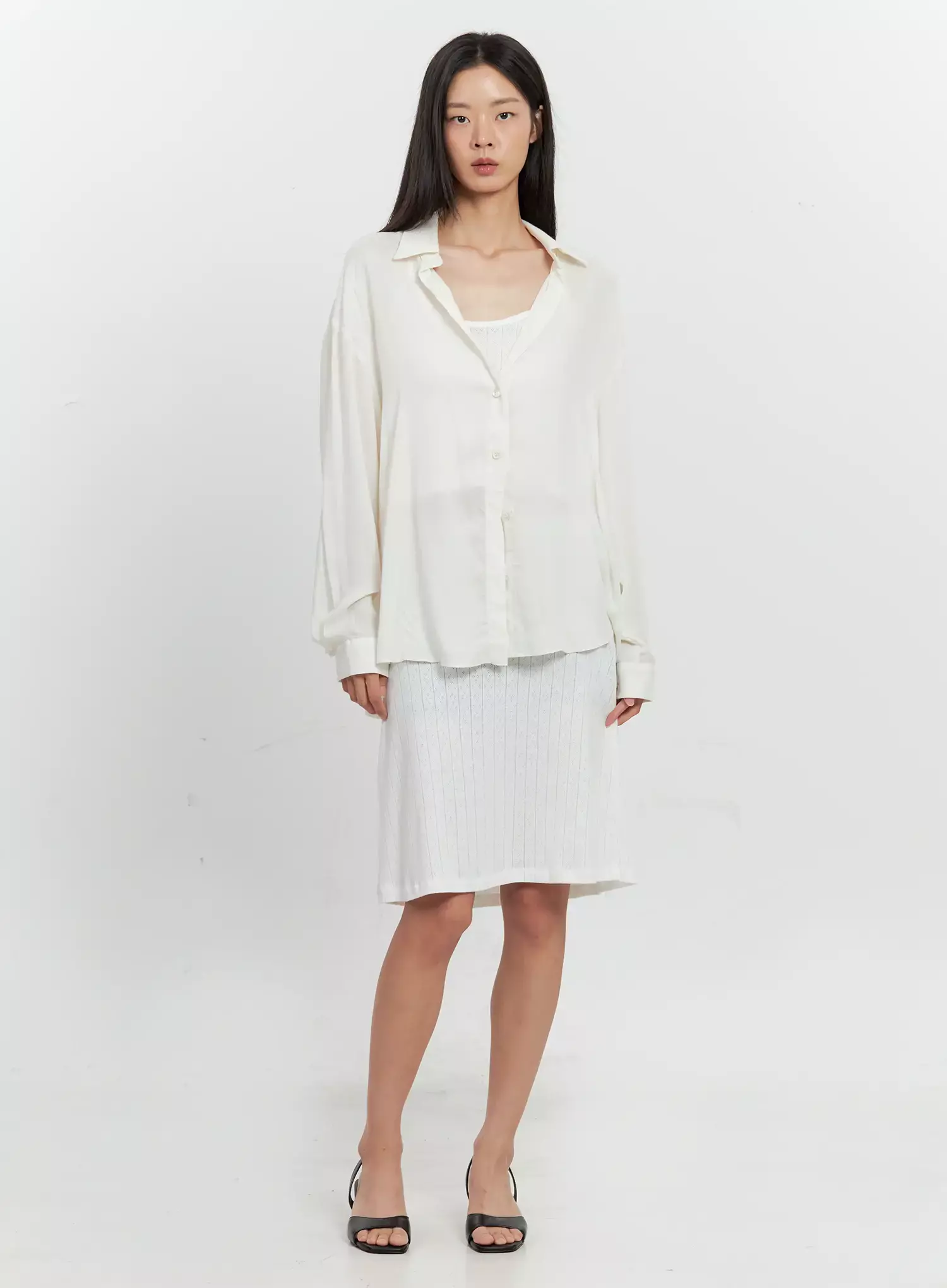 Classic Long-Sleeve Button-Up IL528 - Image 14