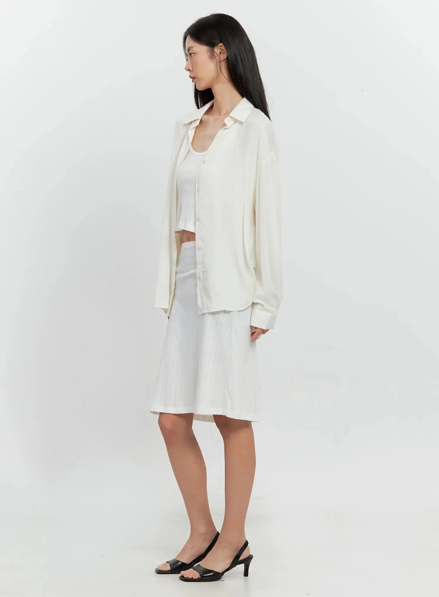 Classic Long-Sleeve Button-Up IL528 - Image 16