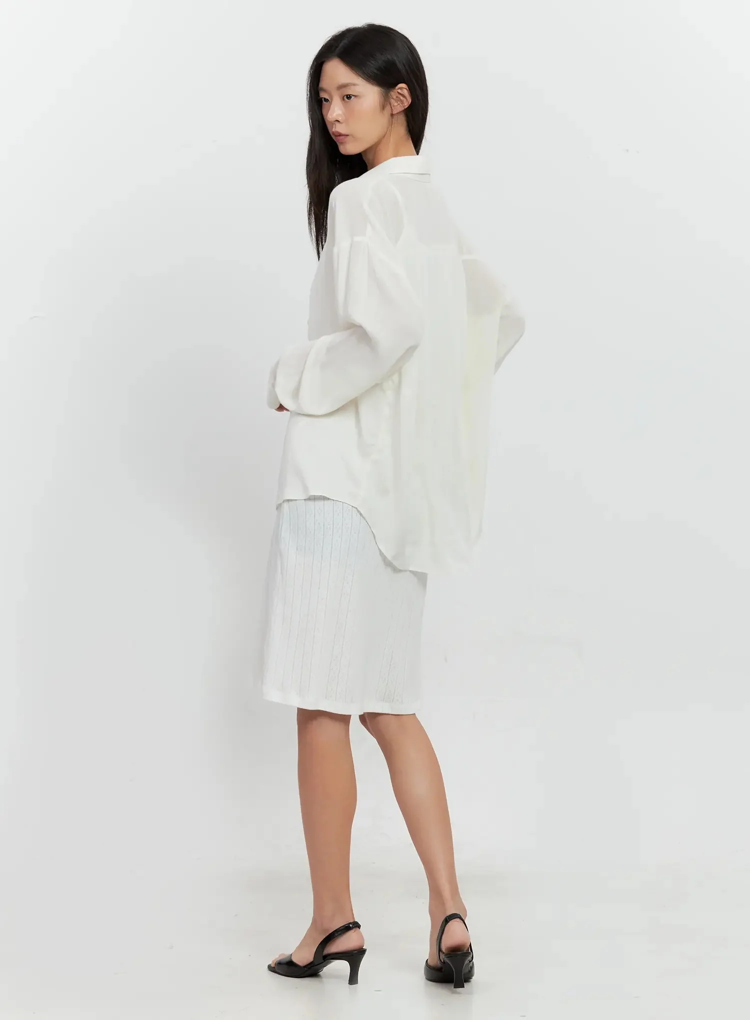 Classic Long-Sleeve Button-Up IL528 - Image 17