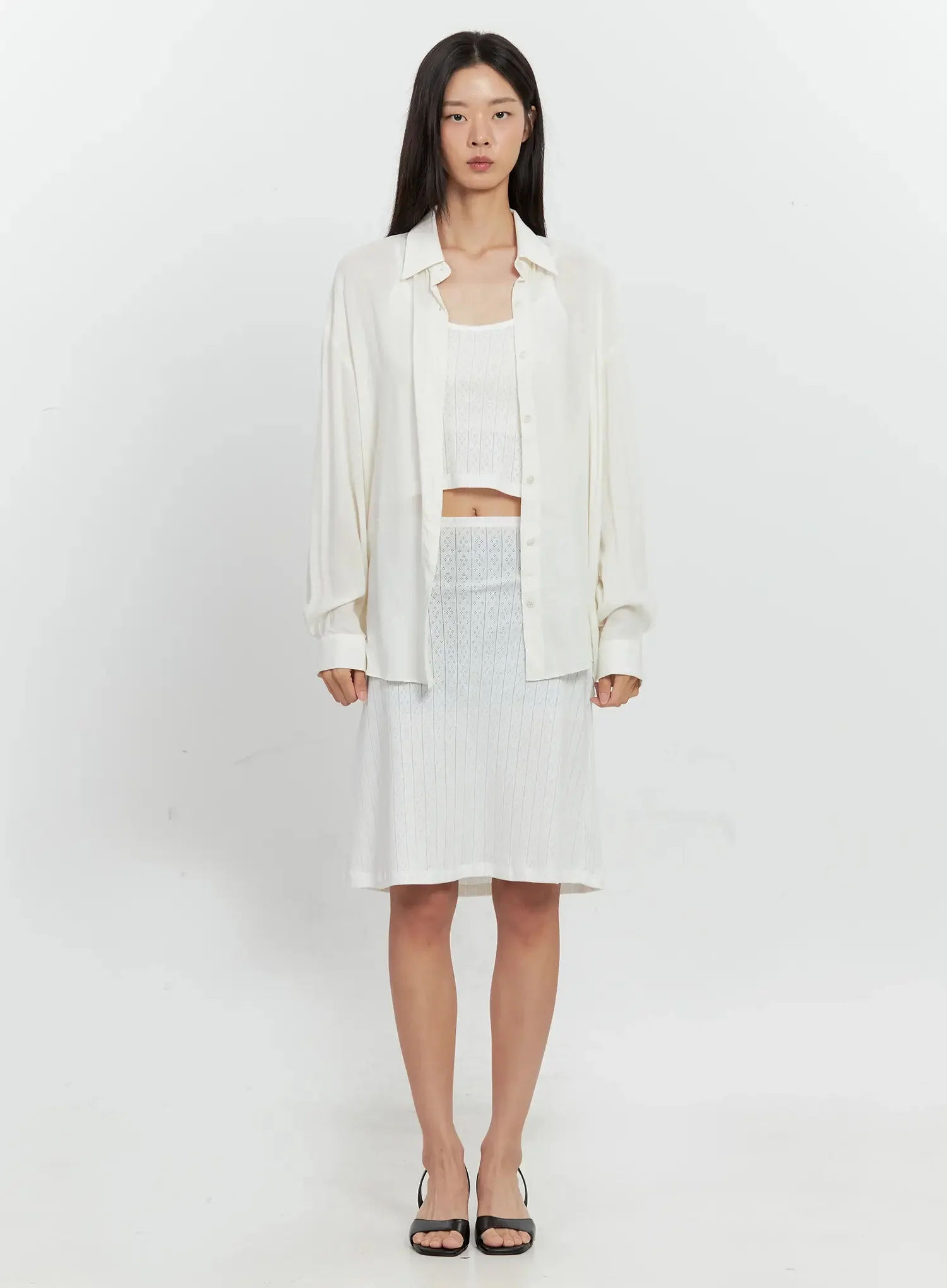 Classic Long-Sleeve Button-Up IL528 - Image 4