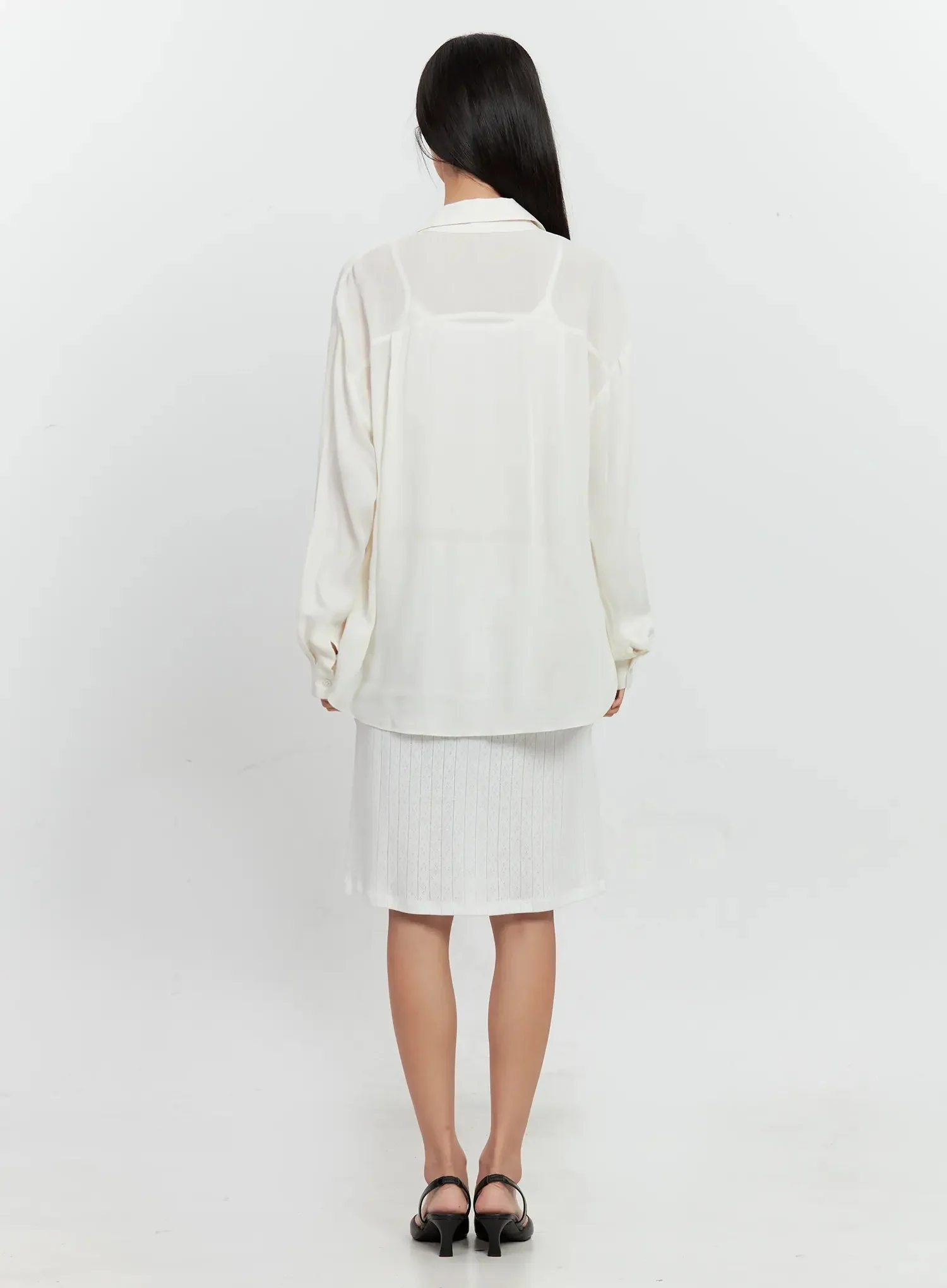 Classic Long-Sleeve Button-Up IL528 - Image 7