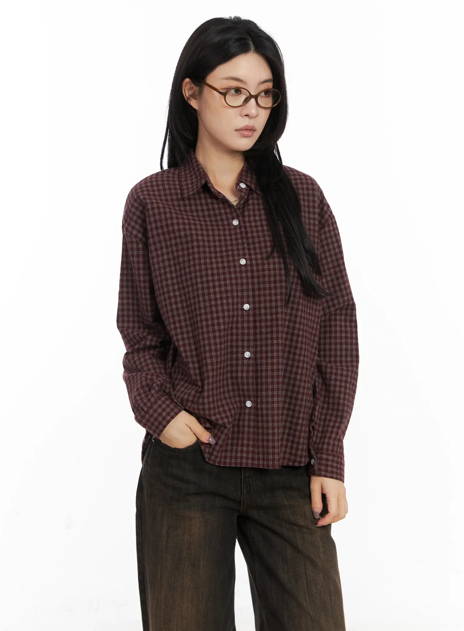 Classic Plaid Flannel Shirt CD502 - Image 2