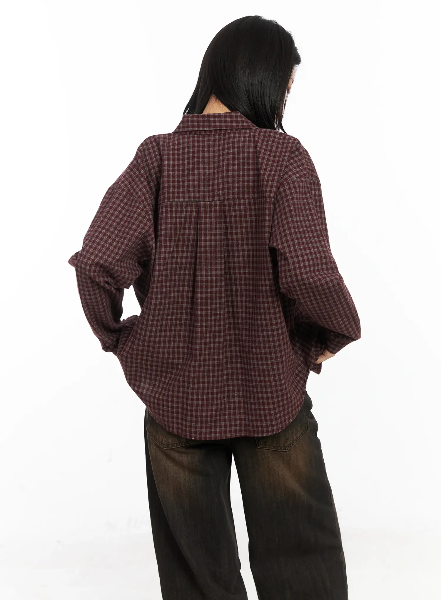 Classic Plaid Flannel Shirt CD502 - Image 7