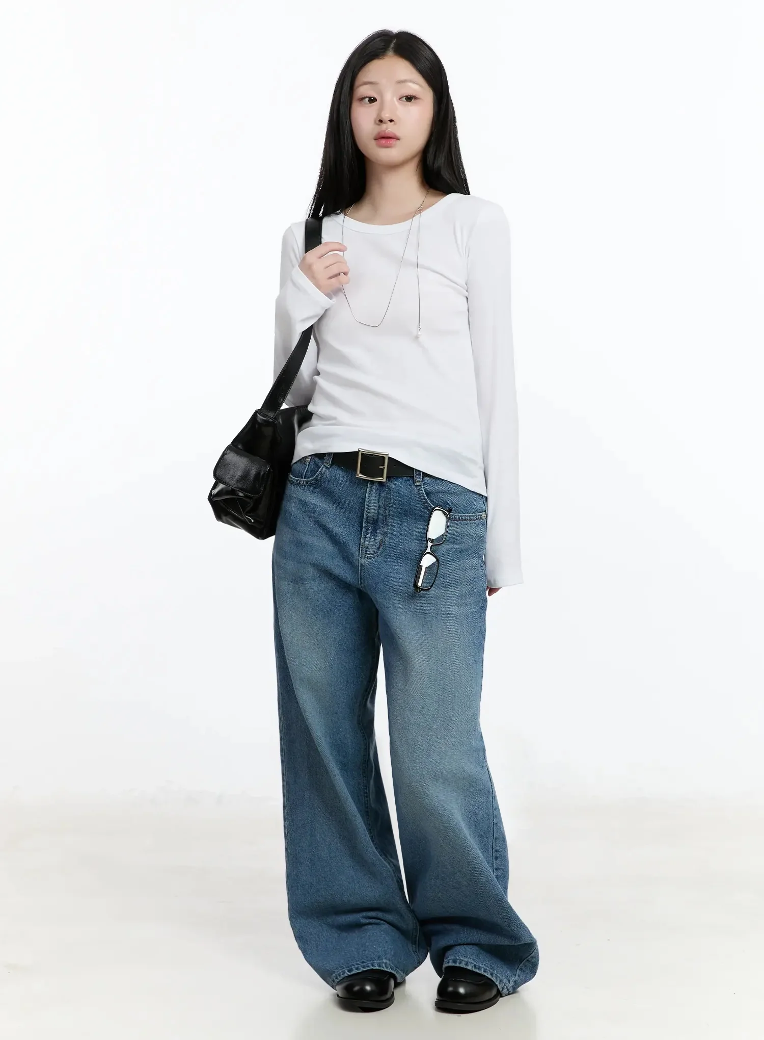 Classic Round Neck Long Sleeve Top IM519 - Image 13