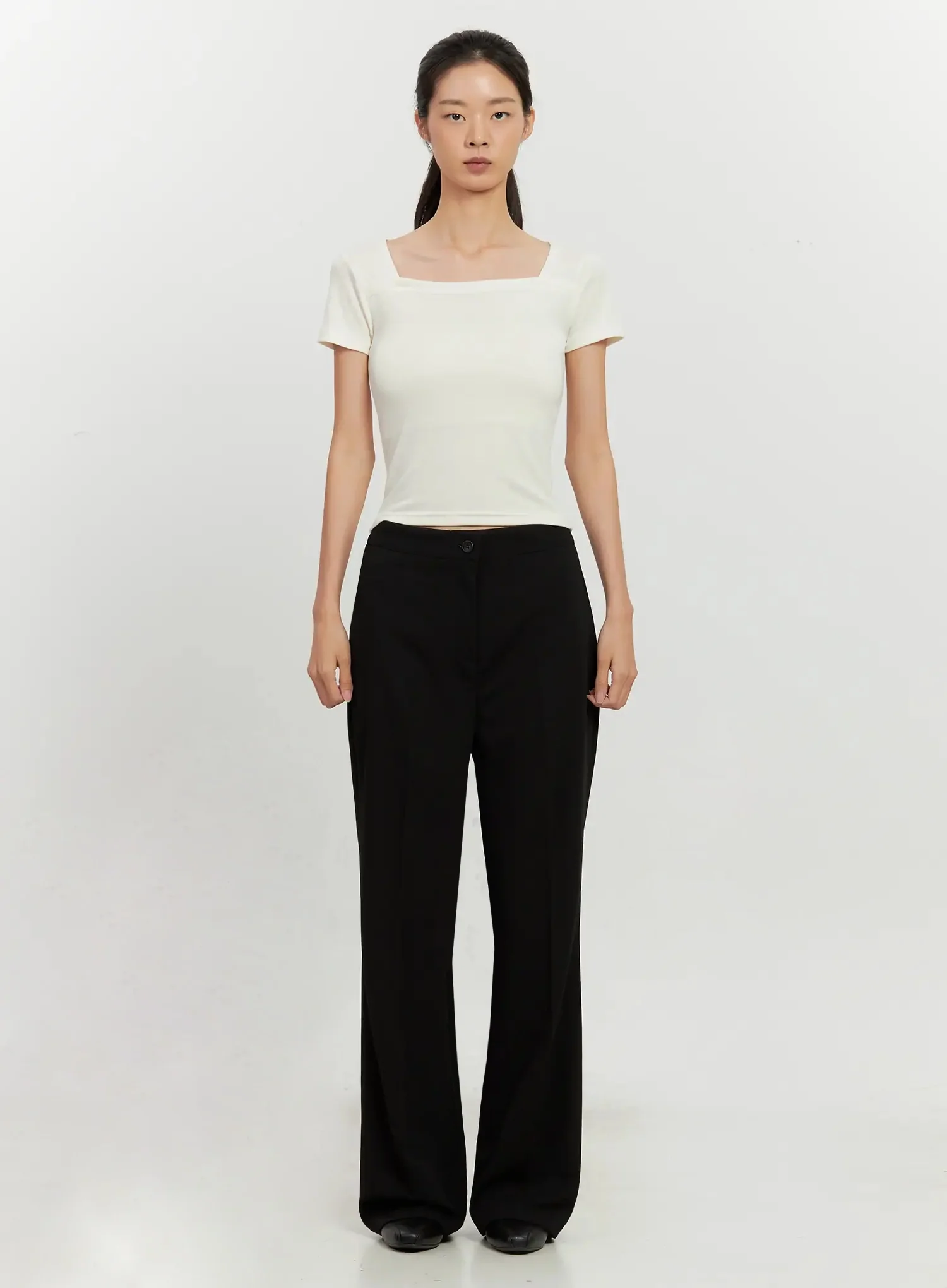 Classic Square-Neck Top IL528 - Image 5