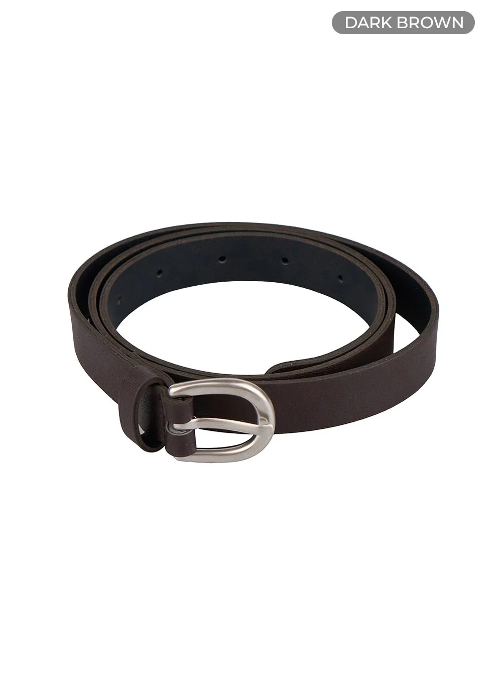 Classic Thin Buckle Belt OO416 - Image 8