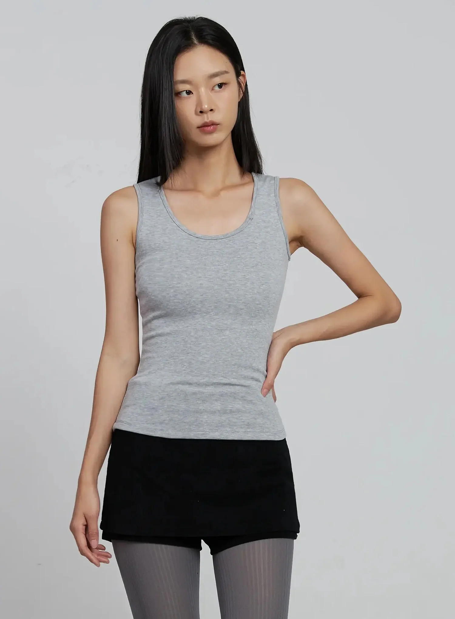 Classic U-Neck Tank Top IM520 - Image 9