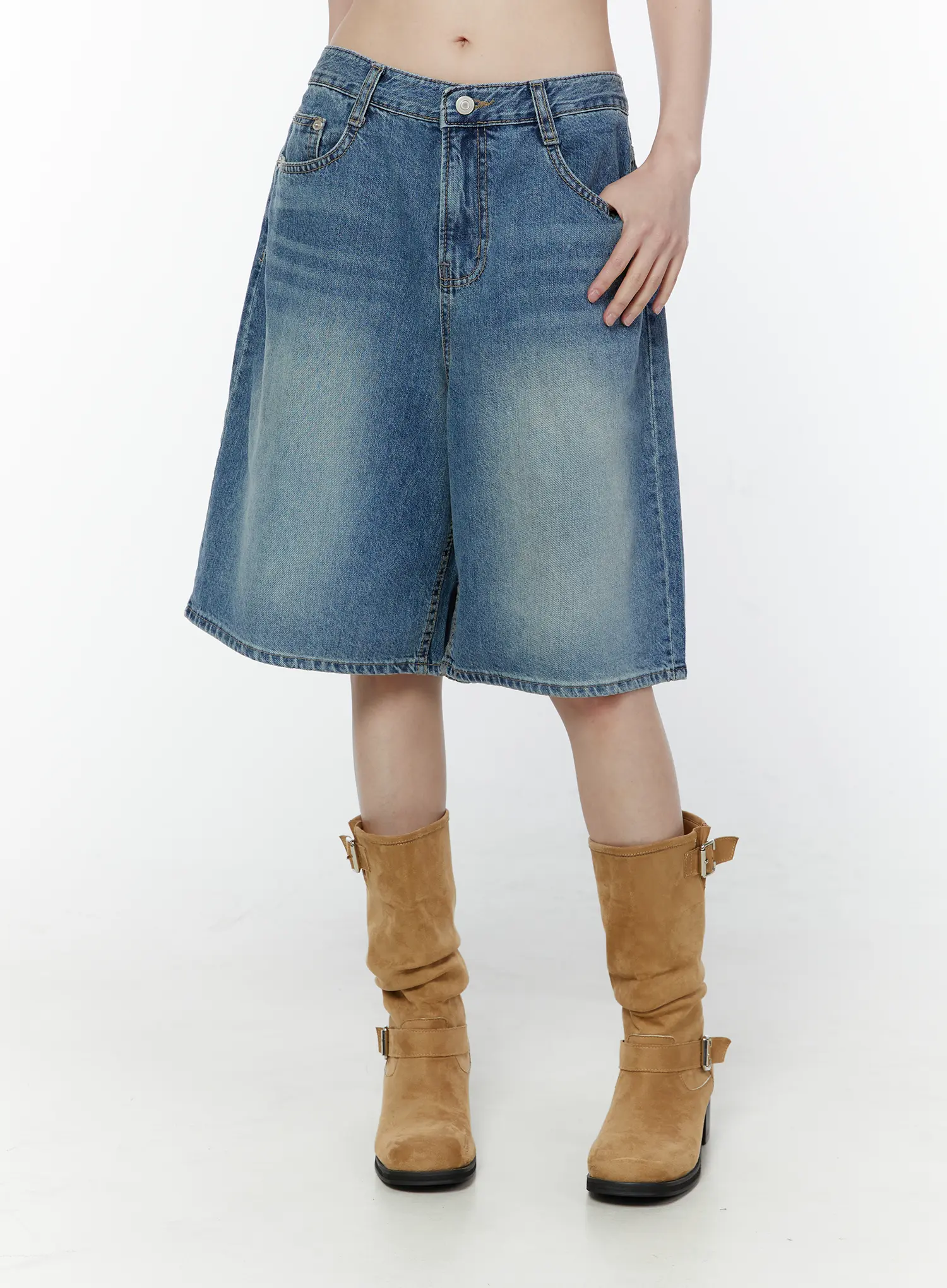 Classic Washed Jorts CU505 - Image 2
