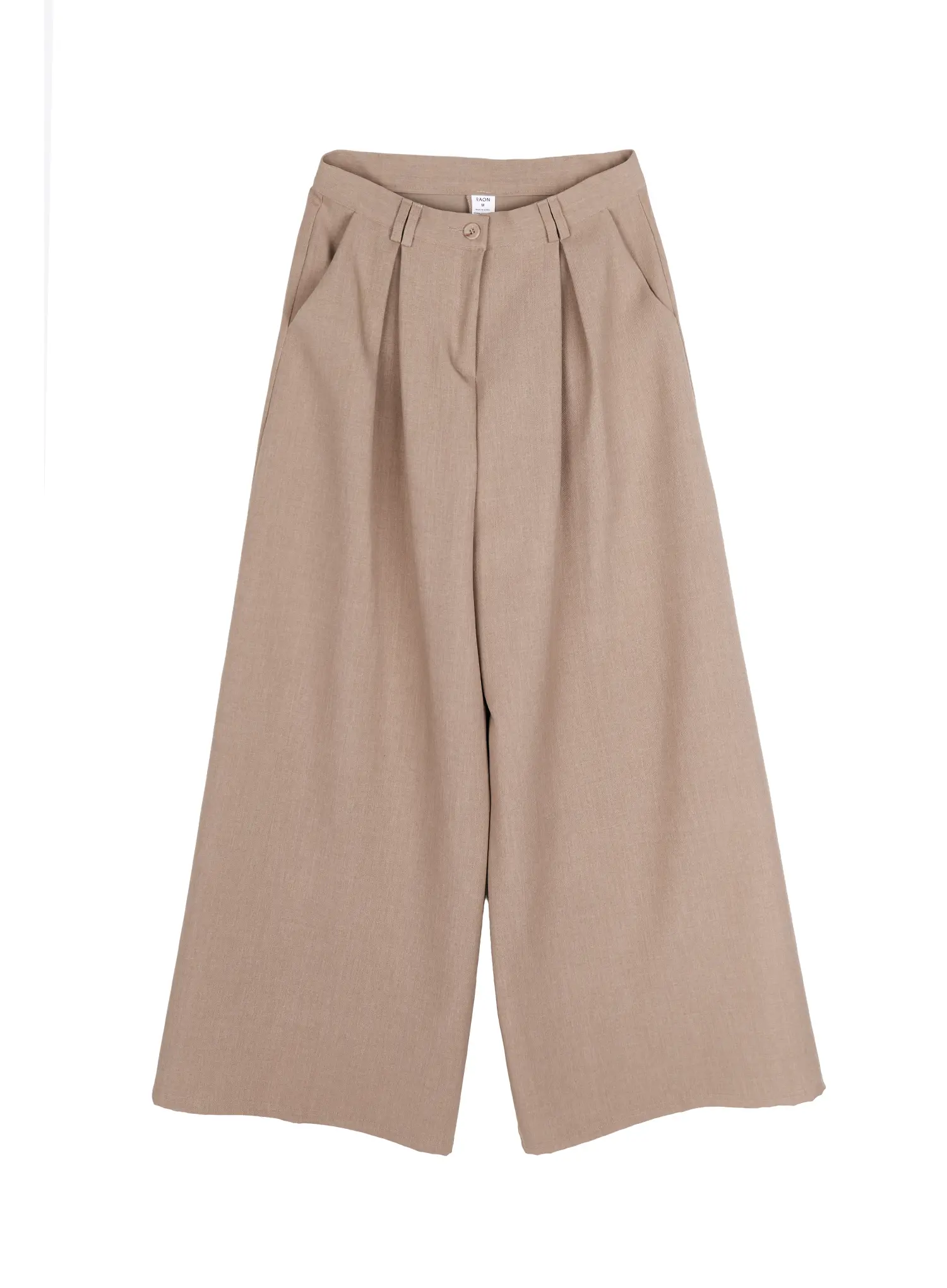 Classic Wide-Fit Pleated Pants IU503 - Image 10
