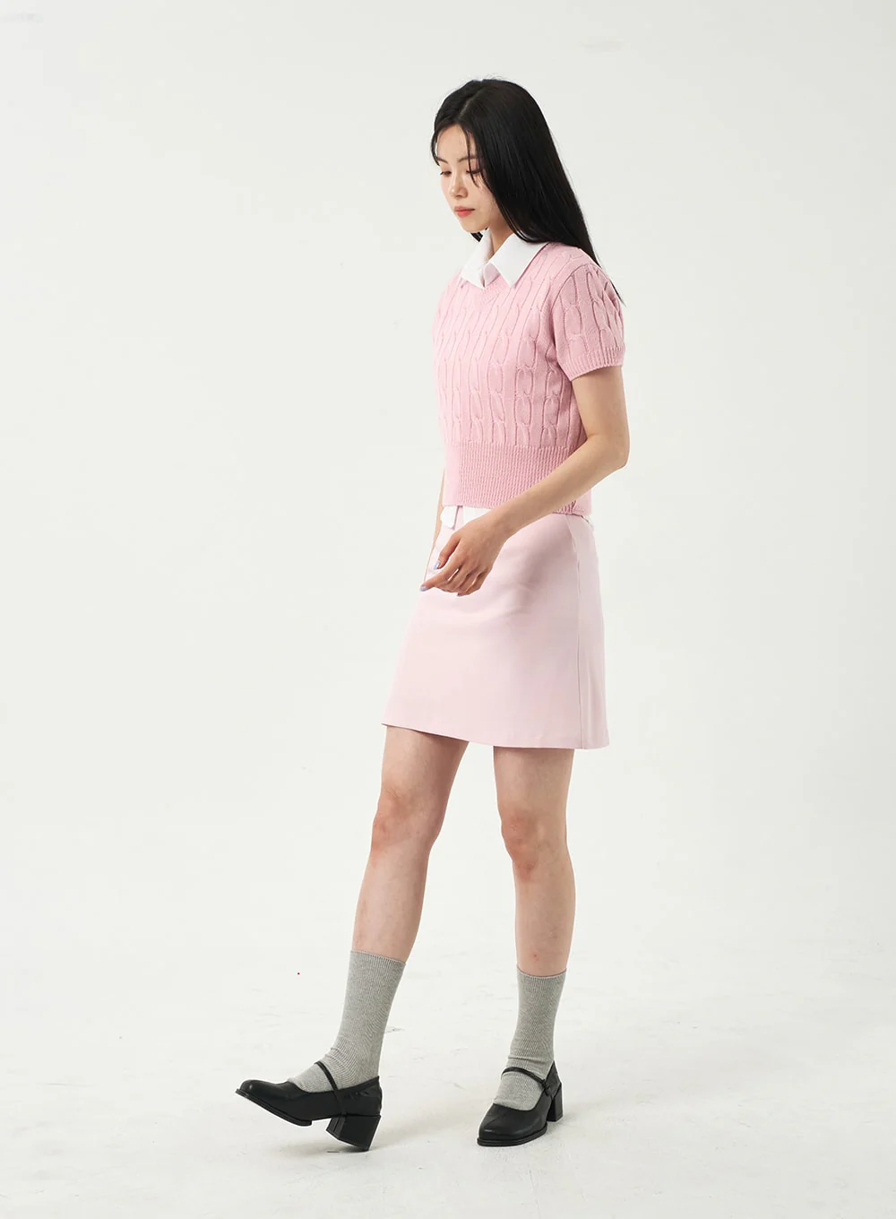 Color Mini Skirt OY301 - Image 2