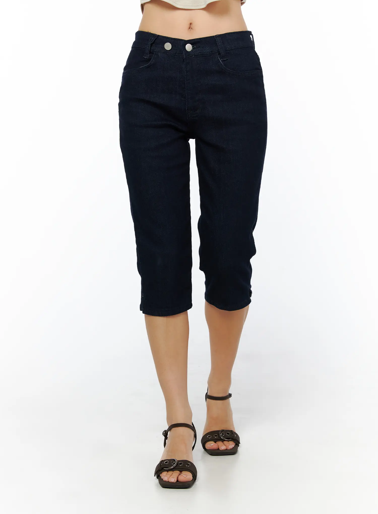 Comfort-Fit Capri Pants CU515 - Image 2