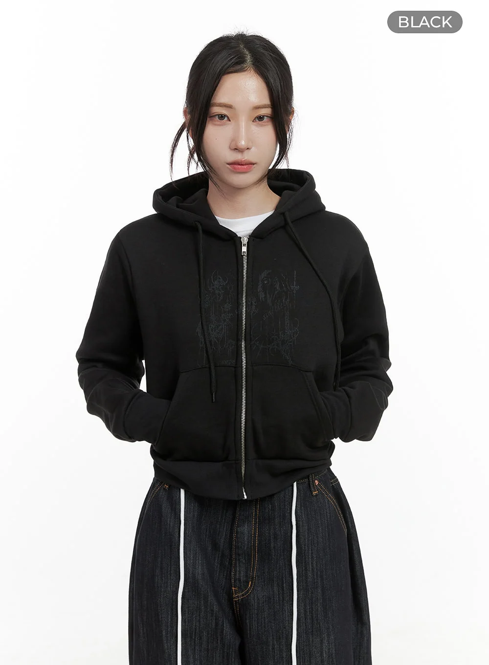 Comfy Cotton Zip-Up Hoodie CS430 - Image 8