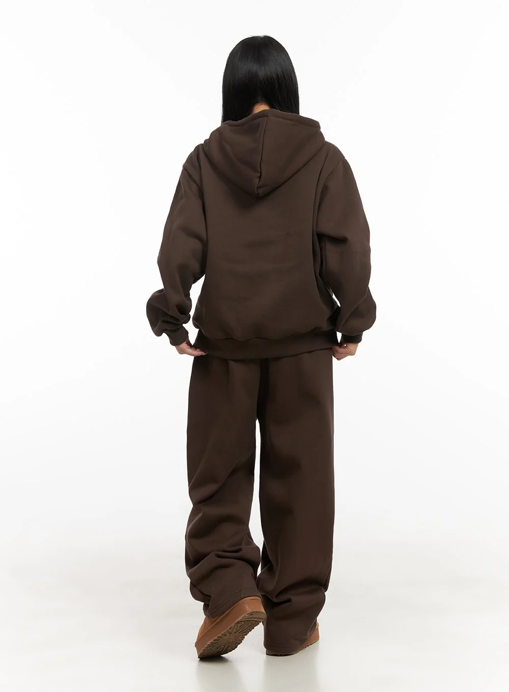 Comfy Patch Wide-Fit Sweatpants CD404 - Image 4