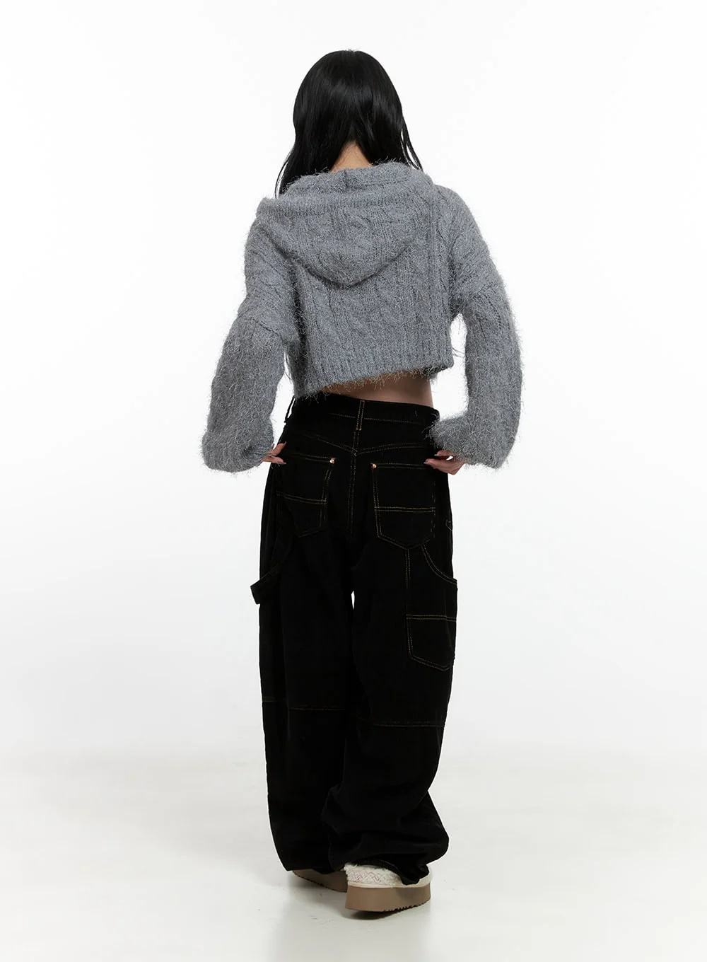 Comfy Wide-Leg Carpenter Pants CN407 - Image 6