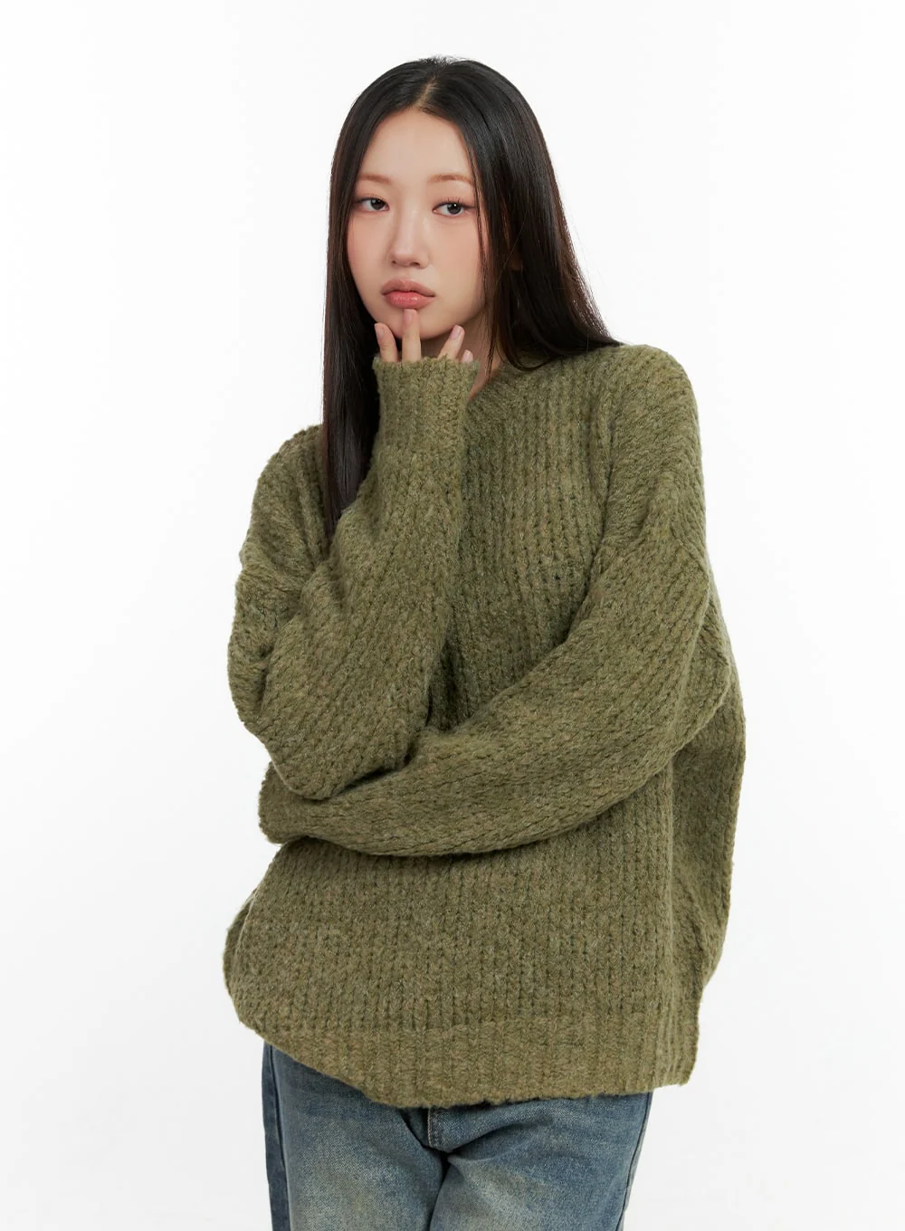 ComfyDay Oversized Knit Sweater CN401 - Image 9