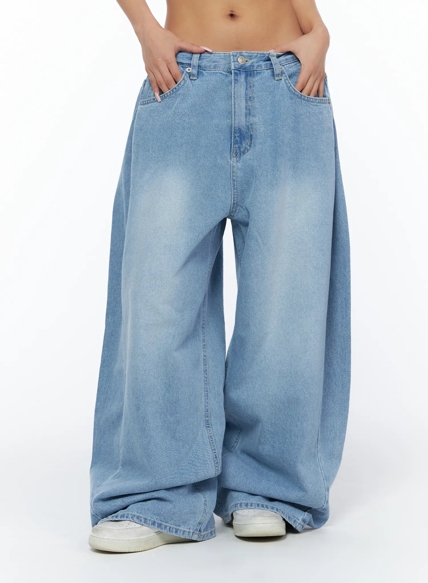 Connie Wide Leg Jeans CA516 - Image 2