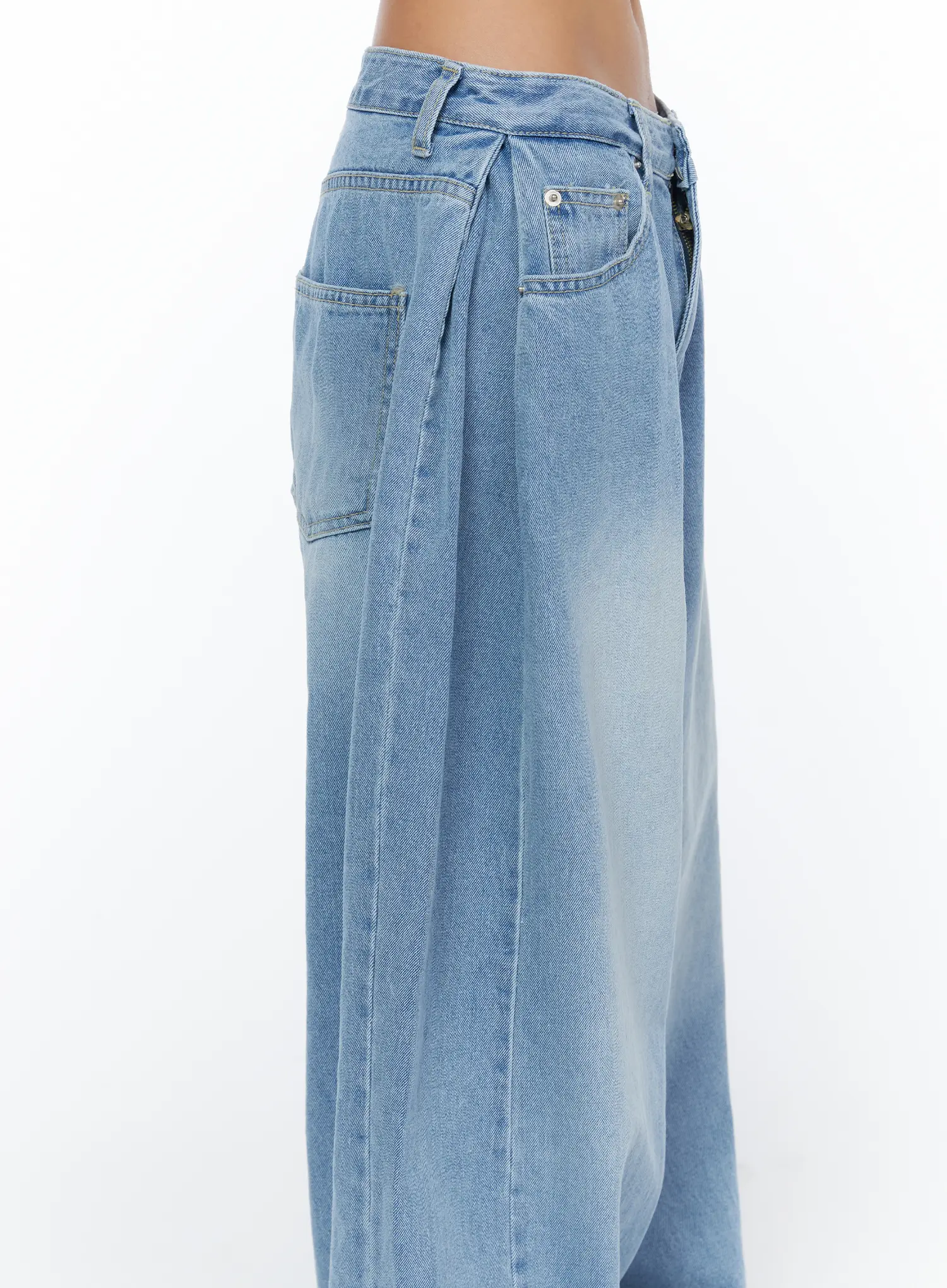 Connie Wide Leg Jeans CA516 - Image 9
