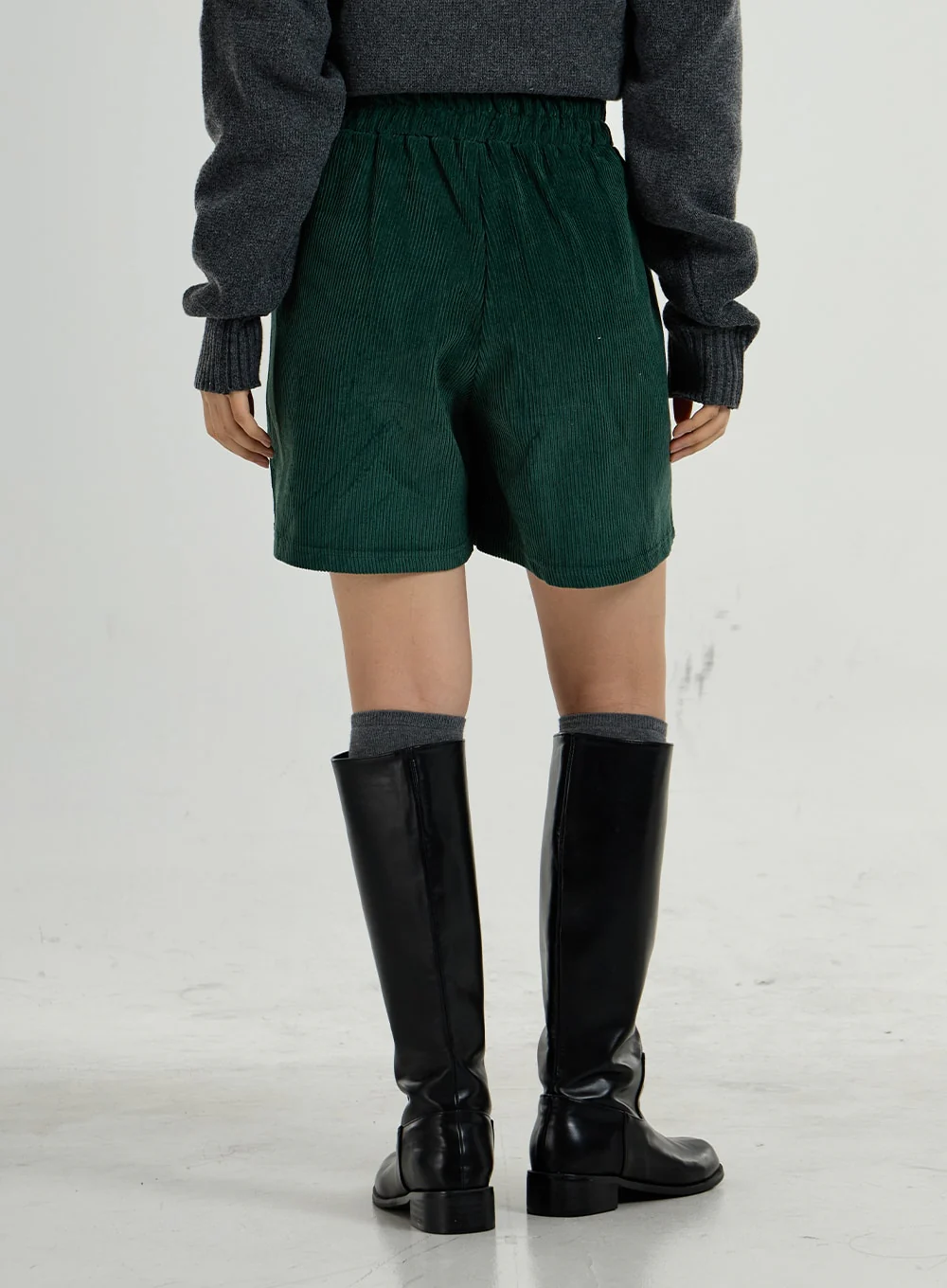 Corduroy Bermuda Pants CO27 - Image 6