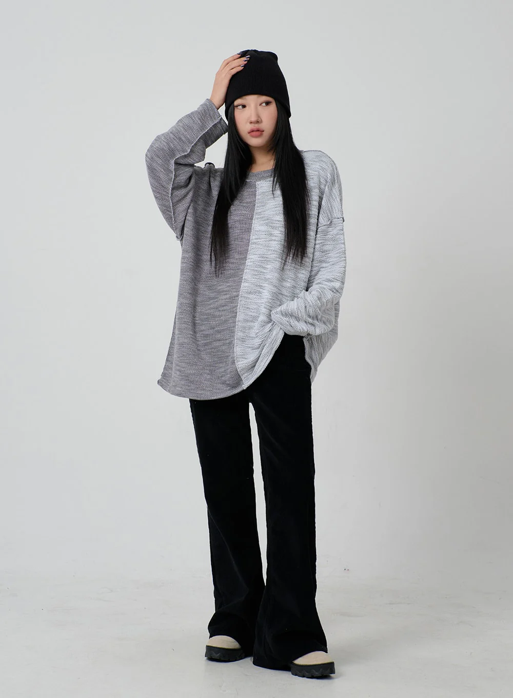 Corduroy Bootcut Pants CJ304 - Image 10