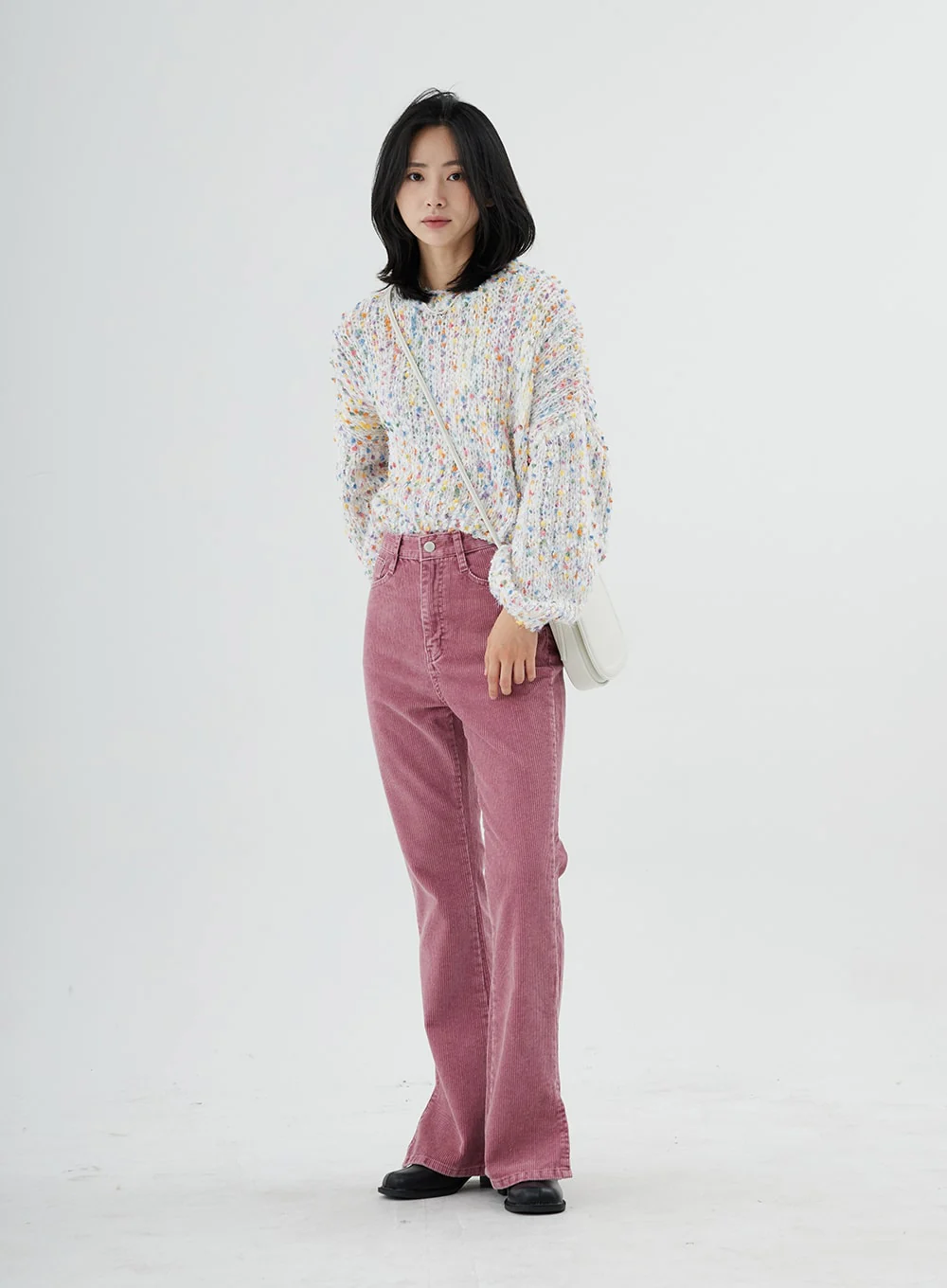Corduroy Bootcut Pants ON07 - Image 10