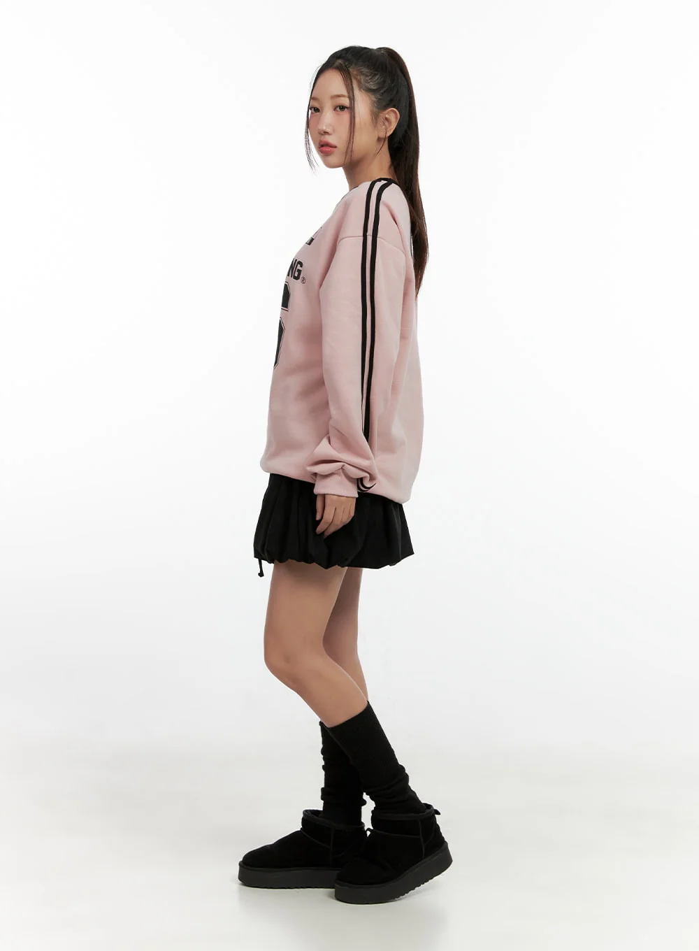 Corduroy Solid Mini Skirt CN412 - Image 4