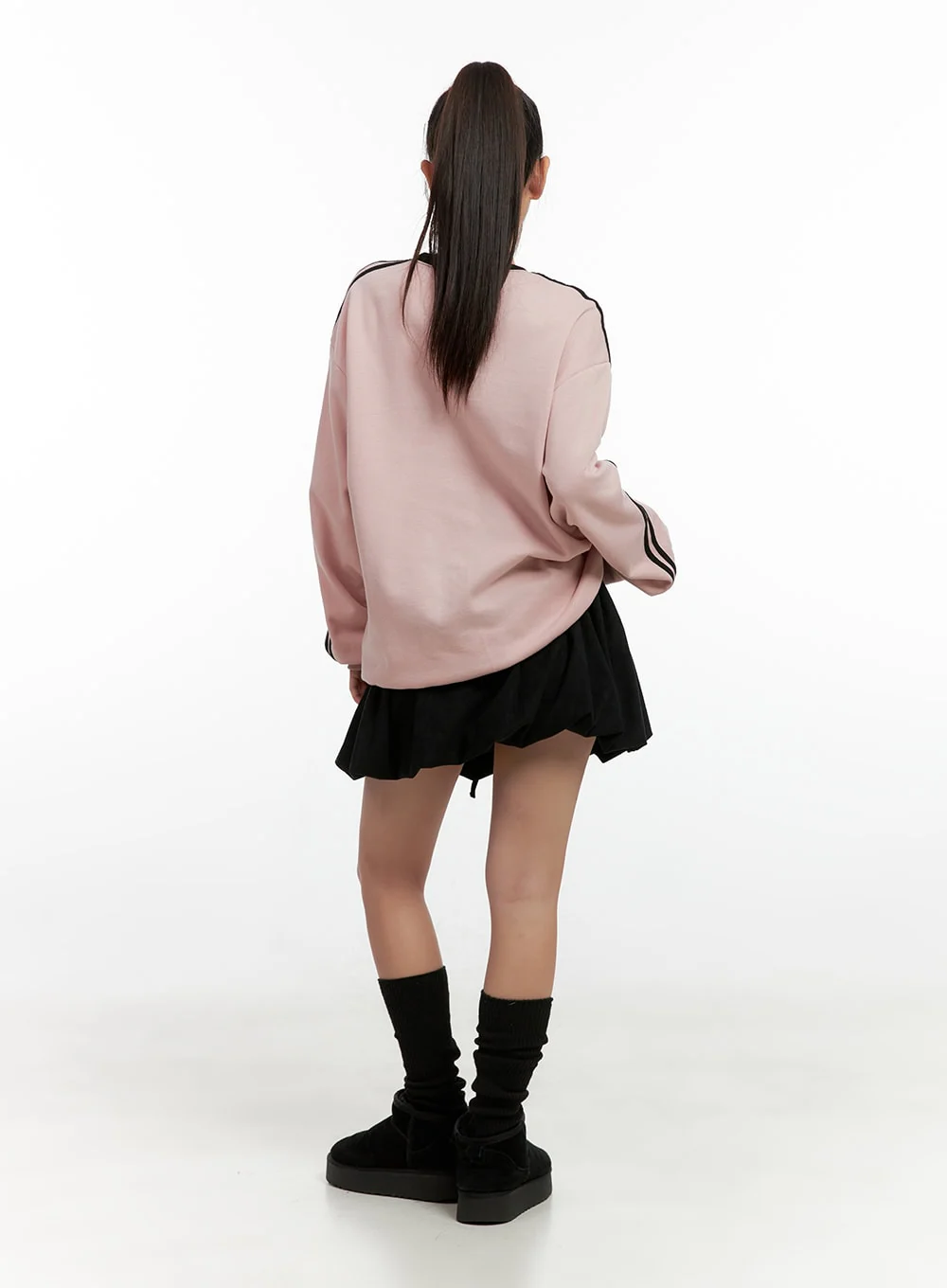 Corduroy Solid Mini Skirt CN412 - Image 5