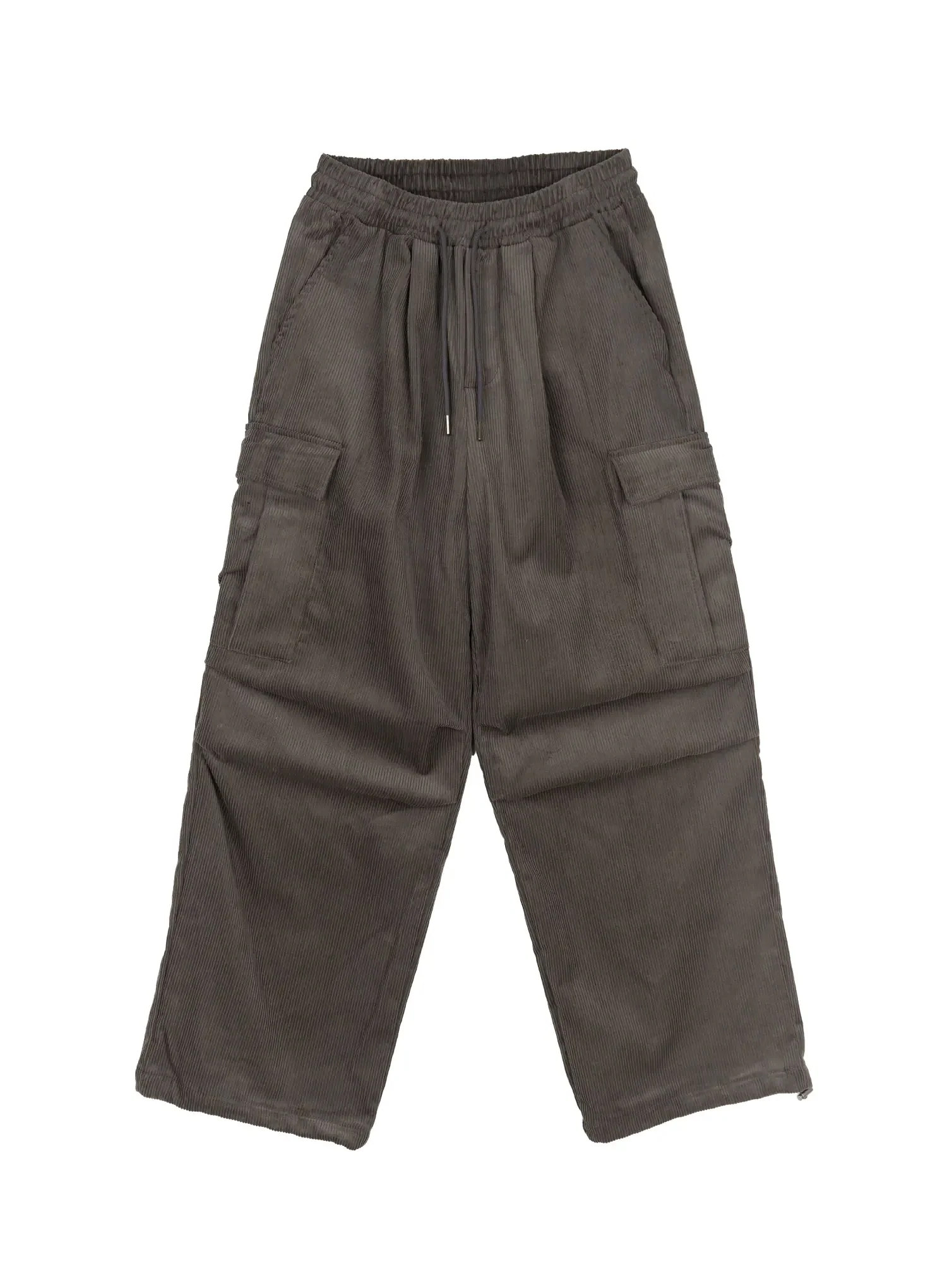 Corduroy Wide Cargo Pants IJ521 - Image 18
