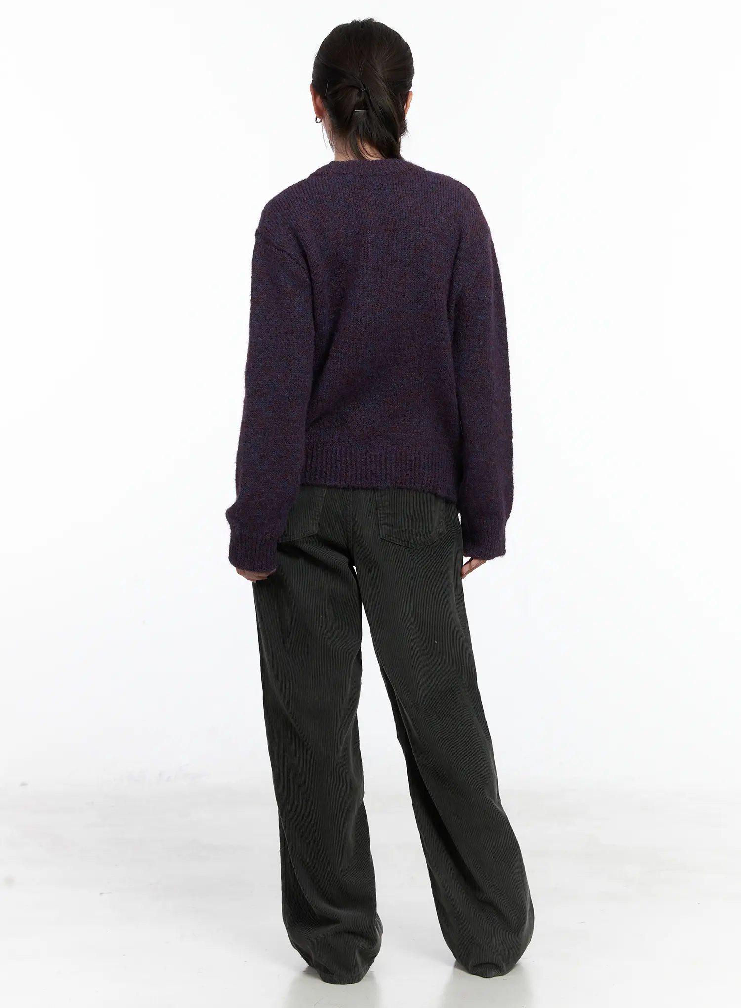Corduroy Wide Pants CN518 - Image 6