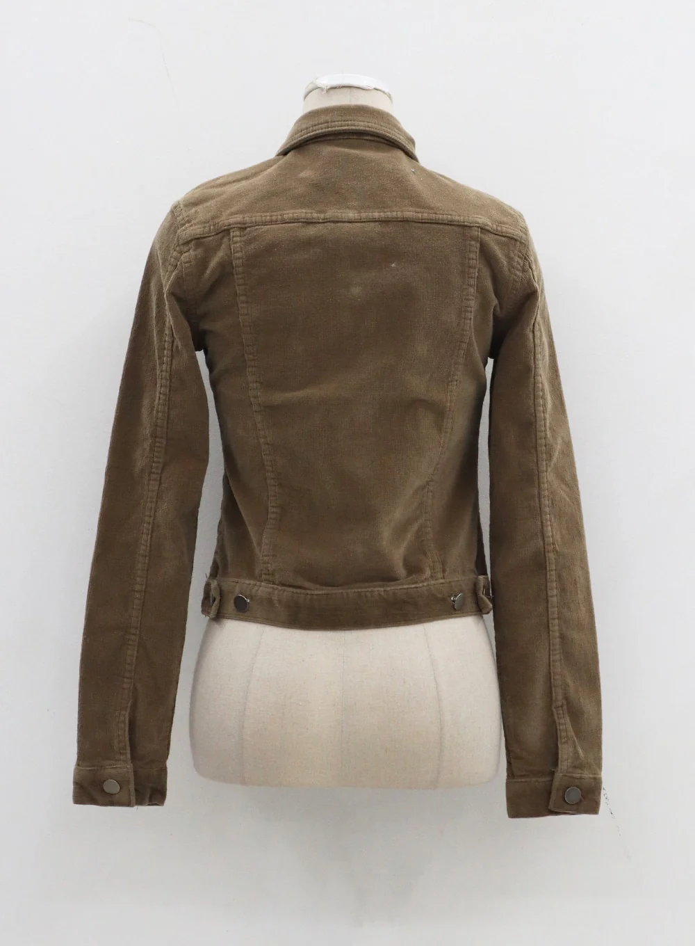 Cotton Blend Button Cropped Jacket CJ303 - Image 23