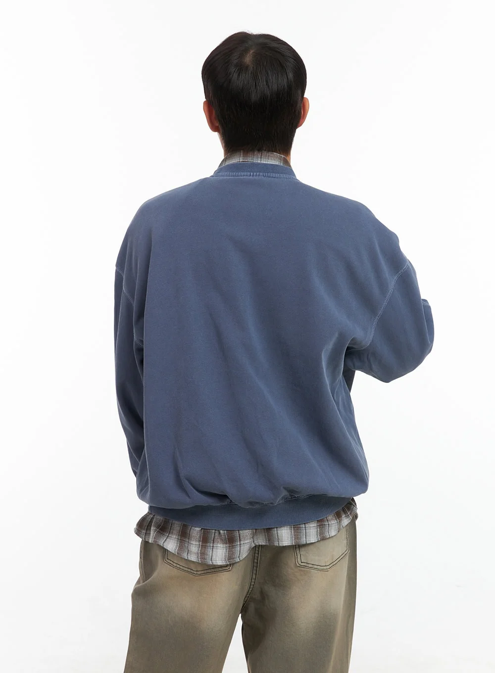 Cotton Bliss Washed Lettering Sweatshirt CO410 - Image 9