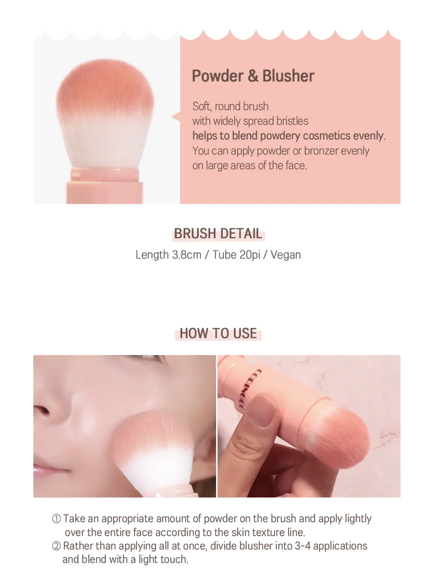 Cotton Candy Capsule Brush Set 4pcs (80g) - Image 9