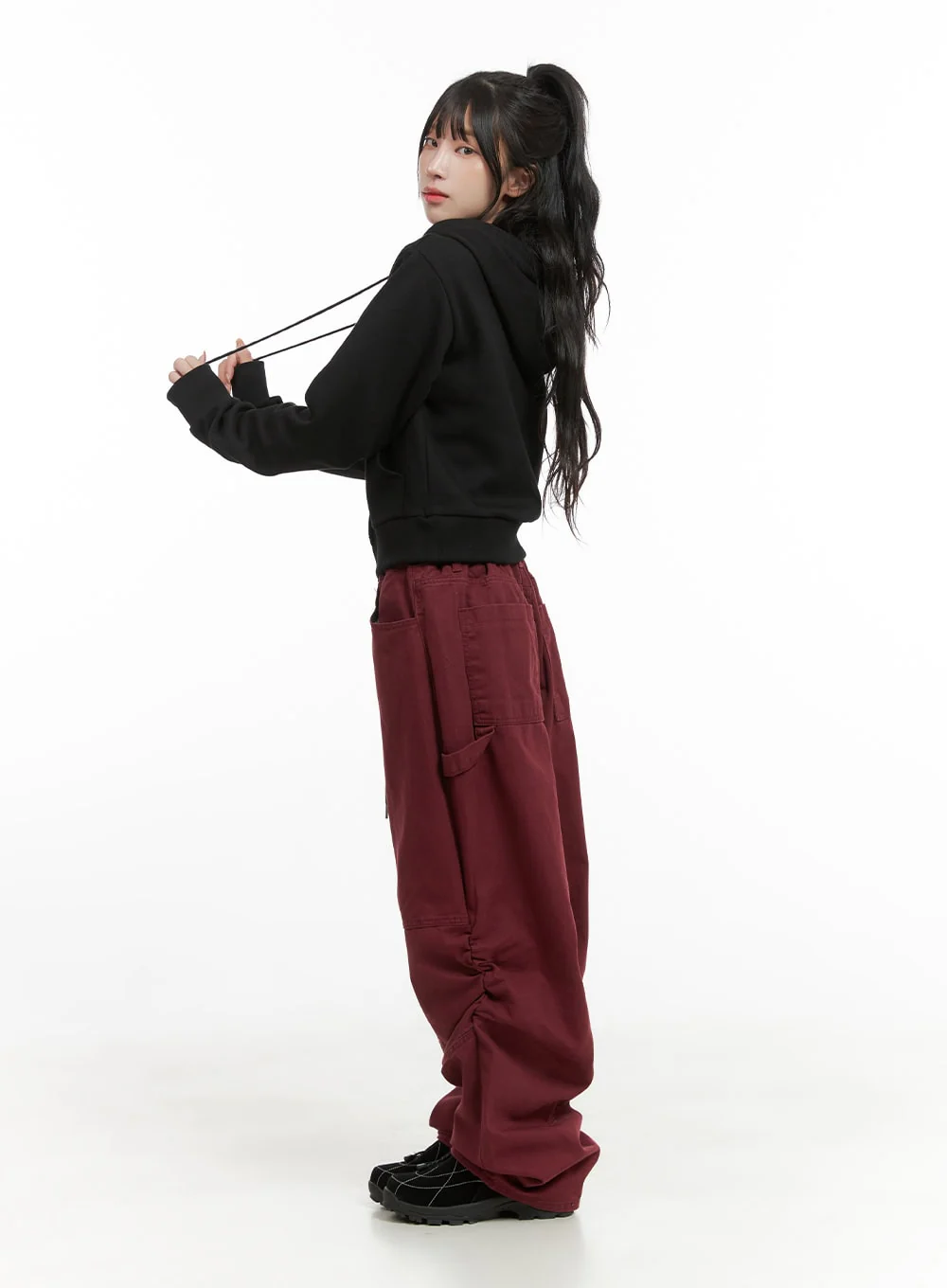 Cotton Graphic Hoodie Jacket CG420 - Image 4