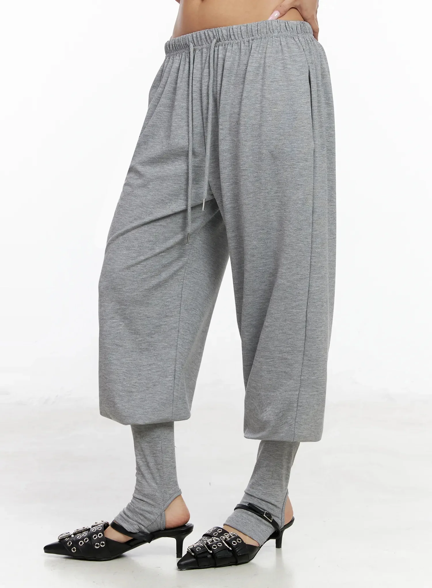 Cotton Leg Warmer Sweat Shorts IY515 - Image 6