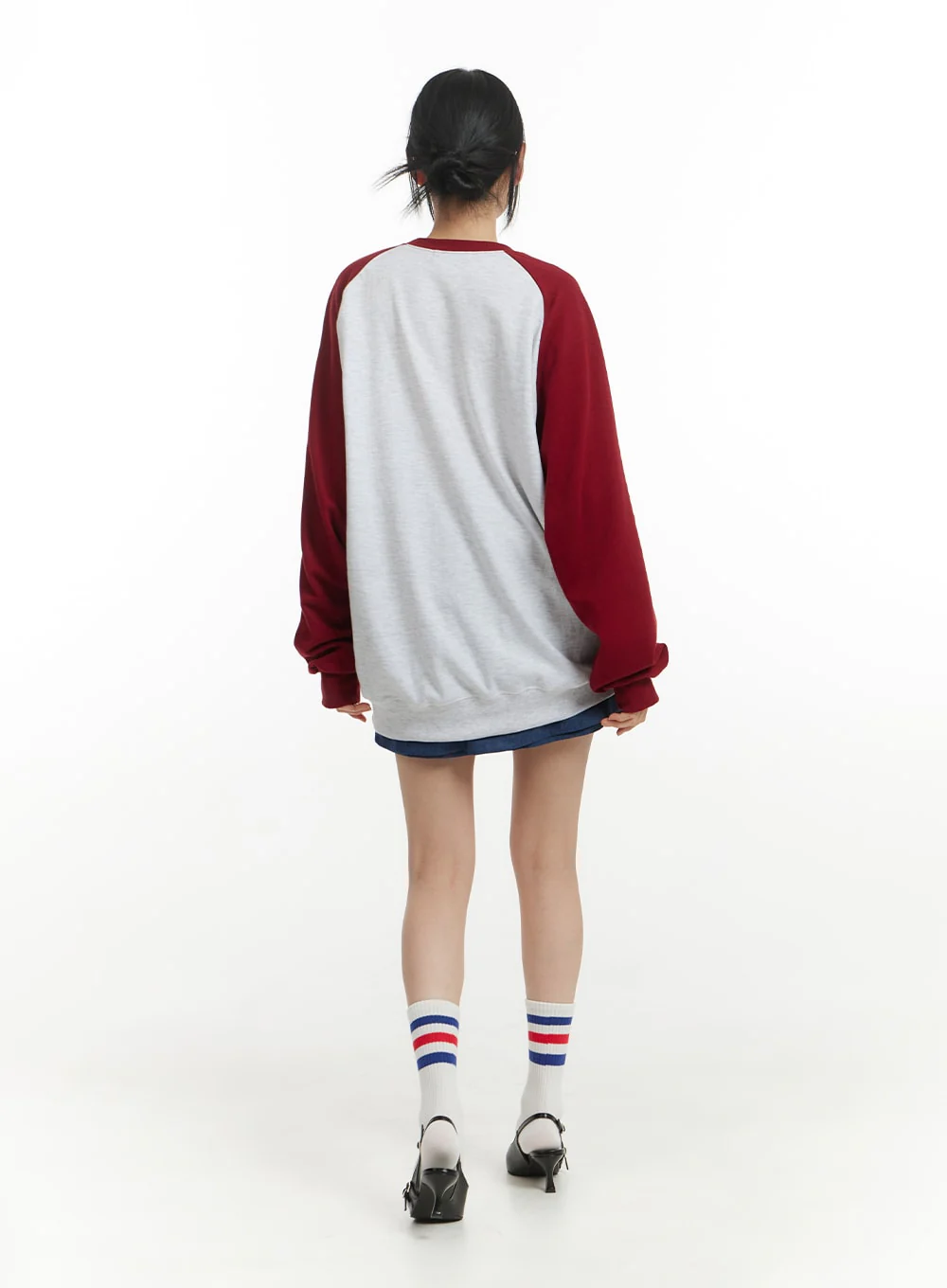 Cozy Graphic Lettering Crew Neck Sweatshirt IM406 - Image 8
