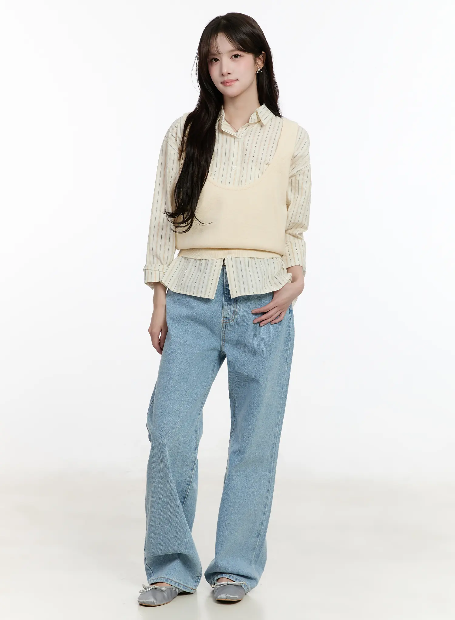Cozy Knit Vest CM510 - Image 6