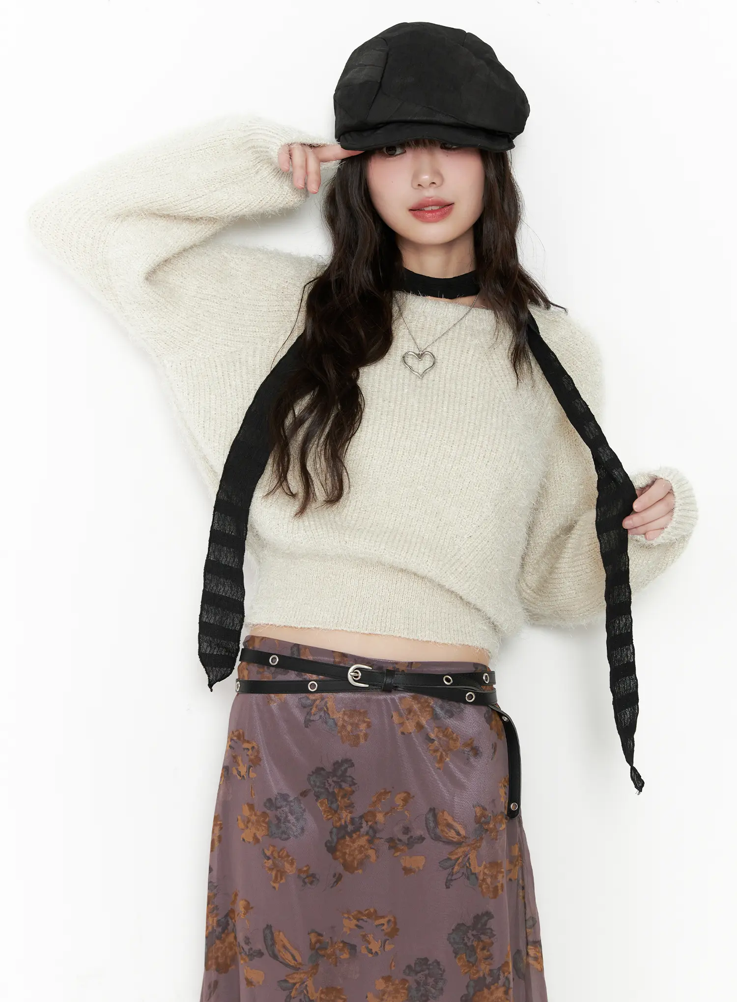 Cozy Two-Way Knit Sweater CN510