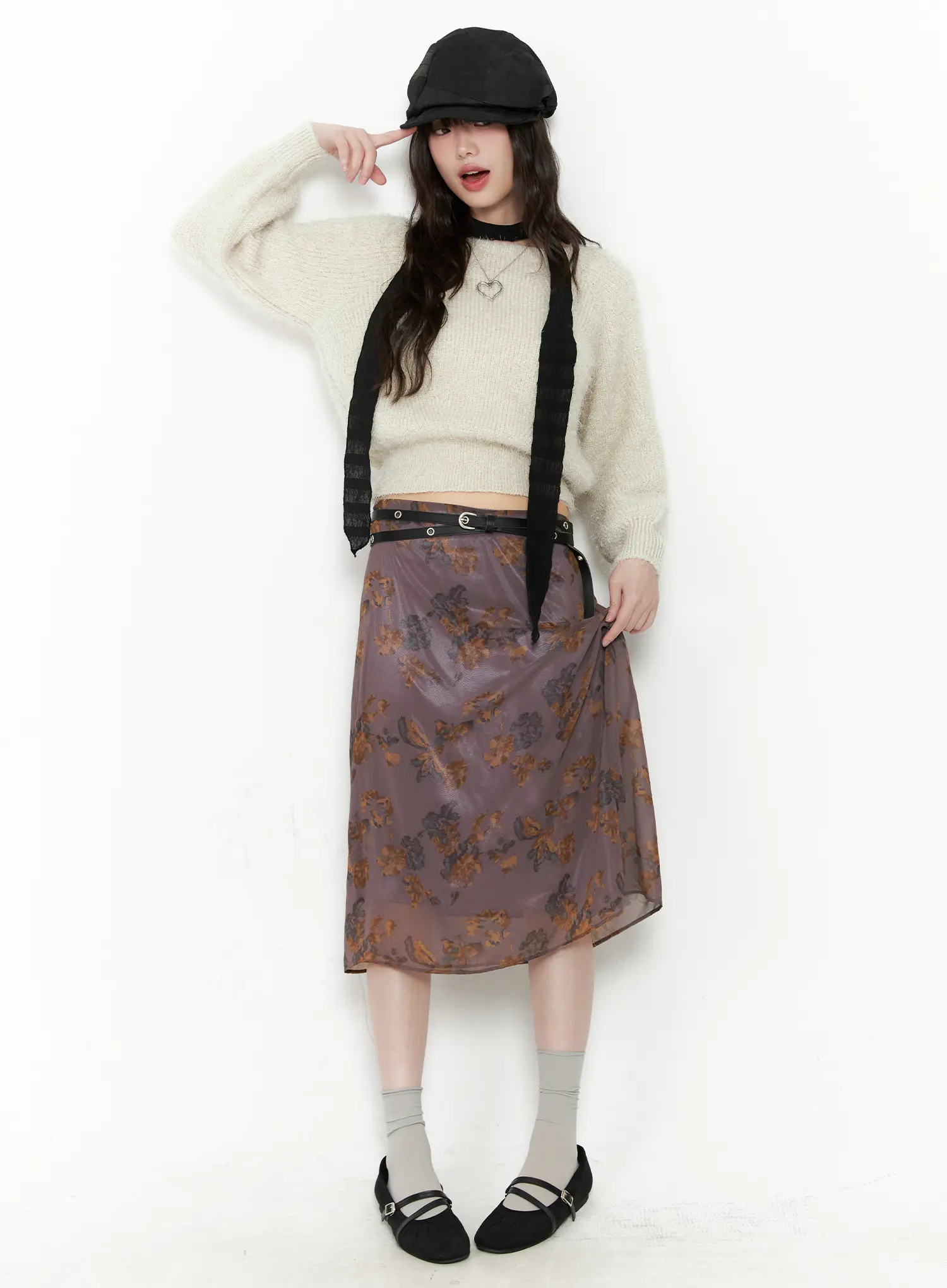 Cozy Two-Way Knit Sweater CN510 - Image 8