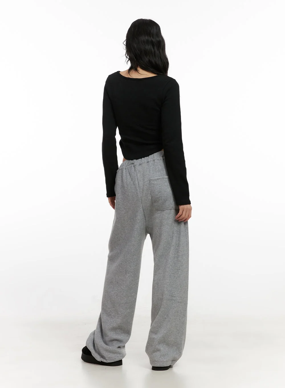 Cozy Wide-Fit Sweatpants CN416 - Image 6